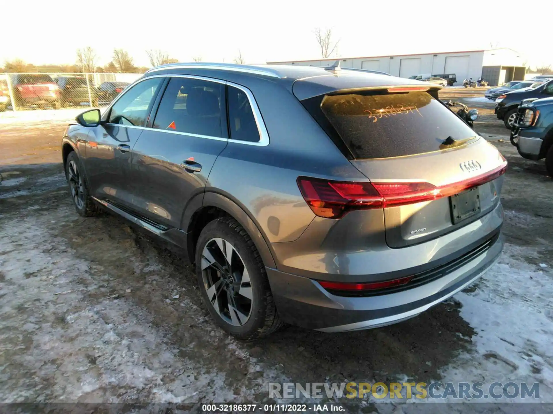 3 Photograph of a damaged car WA1LAAGE3MB009586 AUDI E-TRON 2021