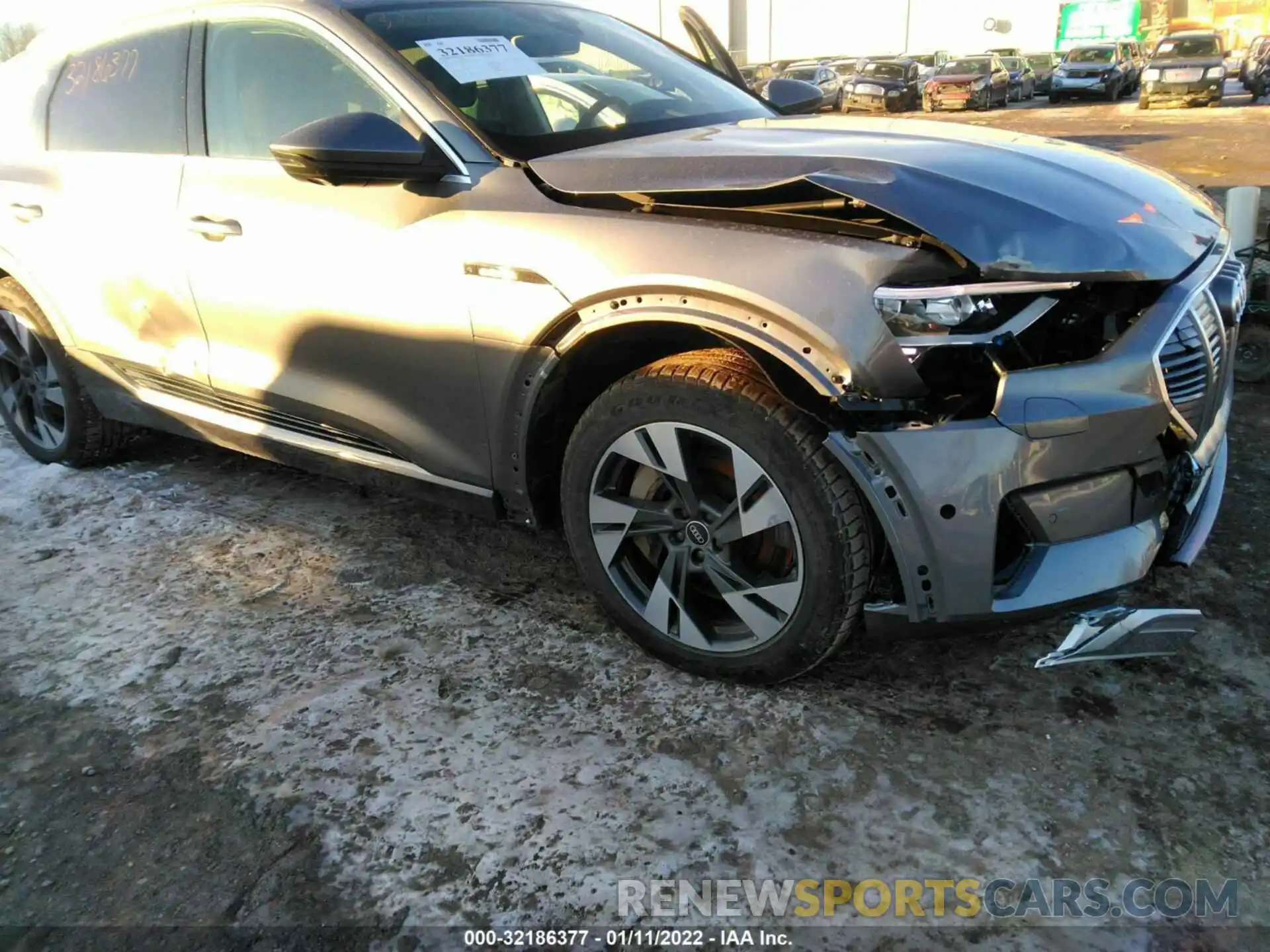 6 Photograph of a damaged car WA1LAAGE3MB009586 AUDI E-TRON 2021