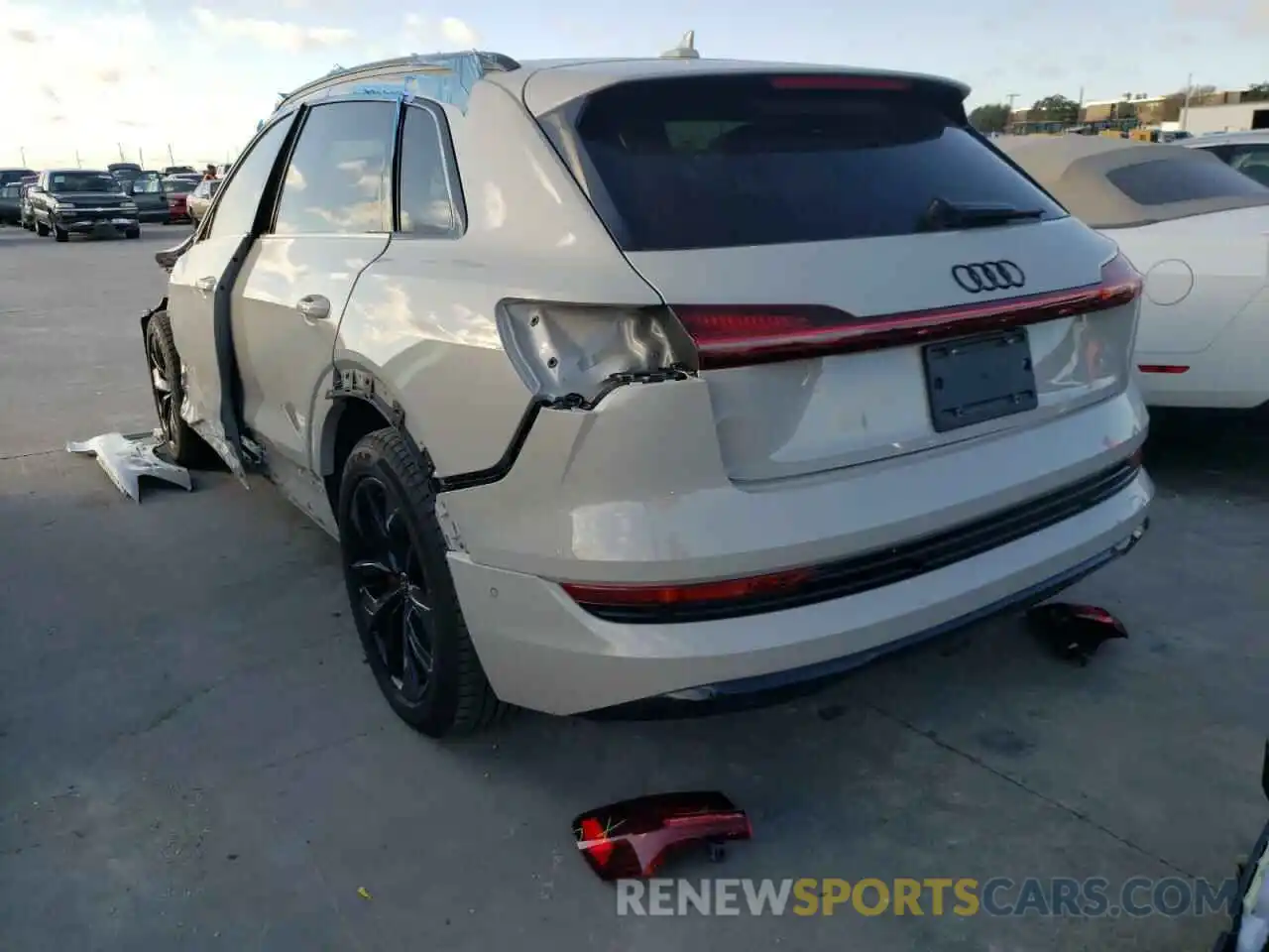 3 Photograph of a damaged car WA1LAAGE8MB010880 AUDI E-TRON 2021