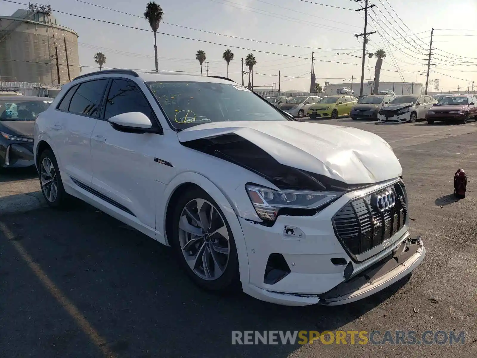 1 Photograph of a damaged car WA1LABGE0MB026464 AUDI E-TRON 2021