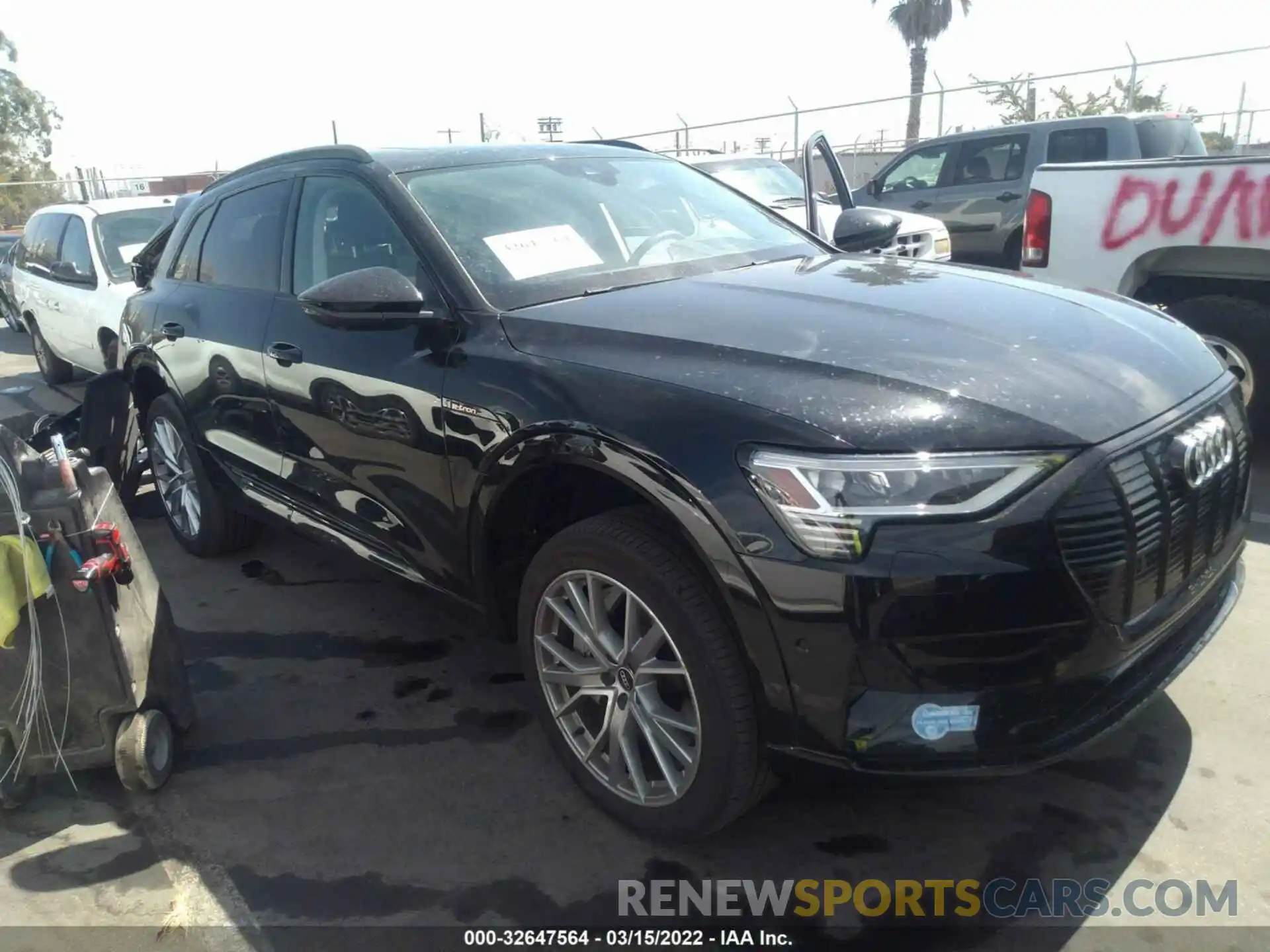 1 Photograph of a damaged car WA1VAAGE6MB027279 AUDI E-TRON 2021