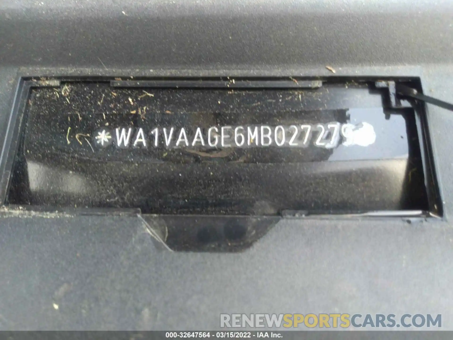 9 Photograph of a damaged car WA1VAAGE6MB027279 AUDI E-TRON 2021