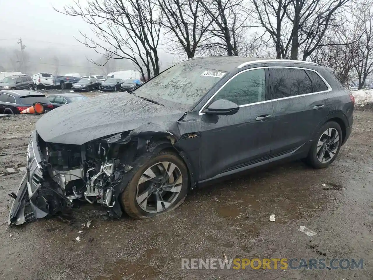 1 Photograph of a damaged car WA1VAAGE8MB004876 AUDI E-TRON 2021