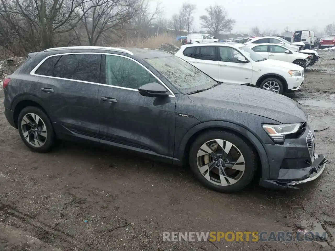 4 Photograph of a damaged car WA1VAAGE8MB004876 AUDI E-TRON 2021