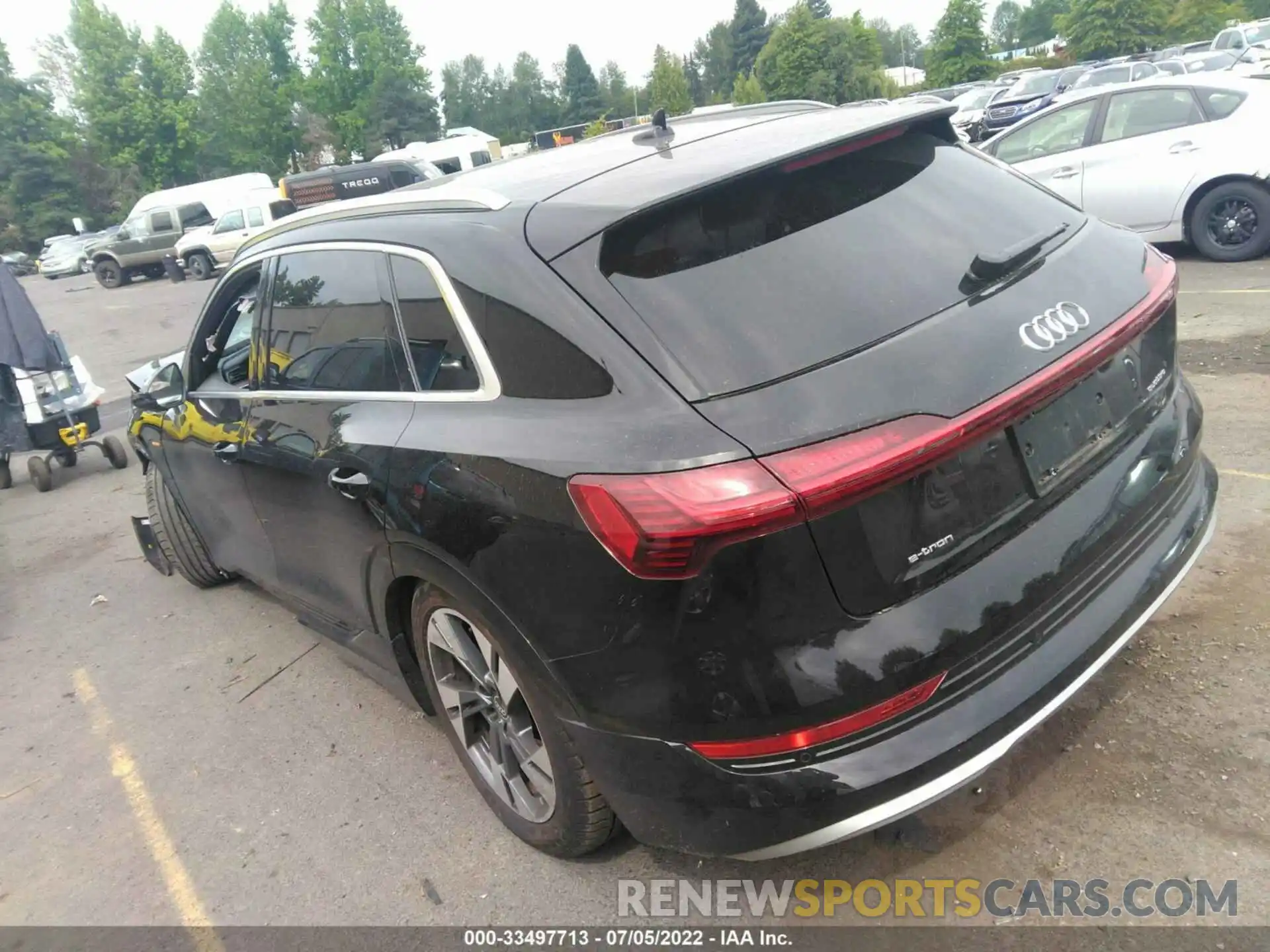 3 Photograph of a damaged car WA1AAAGE2NB007398 AUDI E-TRON 2022