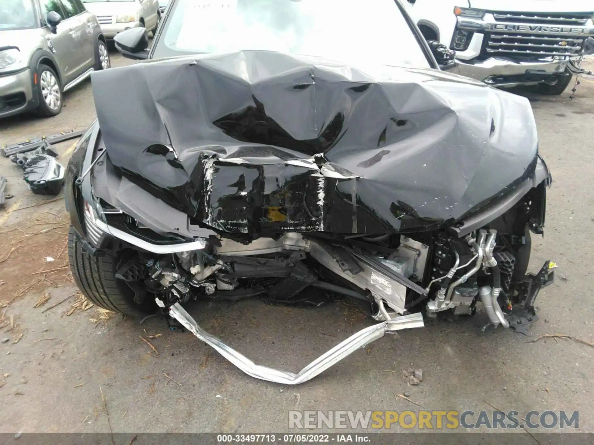 6 Photograph of a damaged car WA1AAAGE2NB007398 AUDI E-TRON 2022