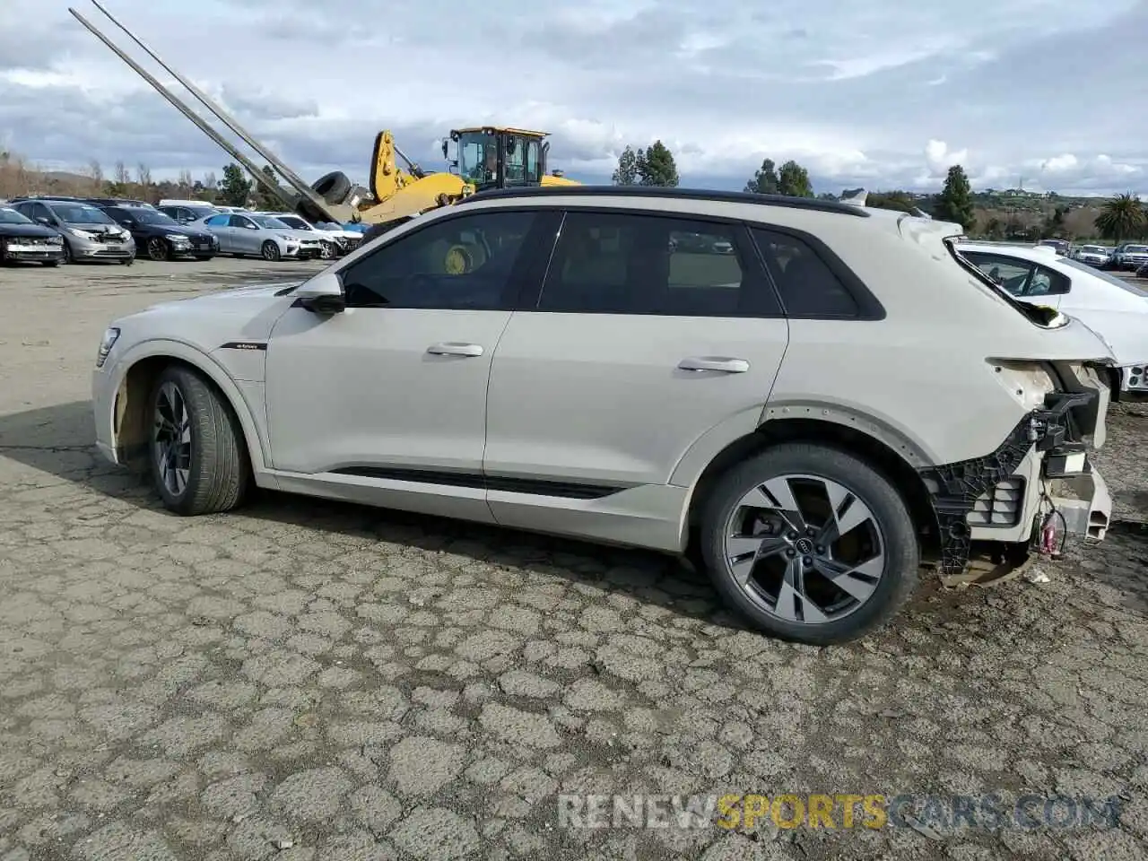 2 Photograph of a damaged car WA1AAAGE3NB014327 AUDI E-TRON 2022