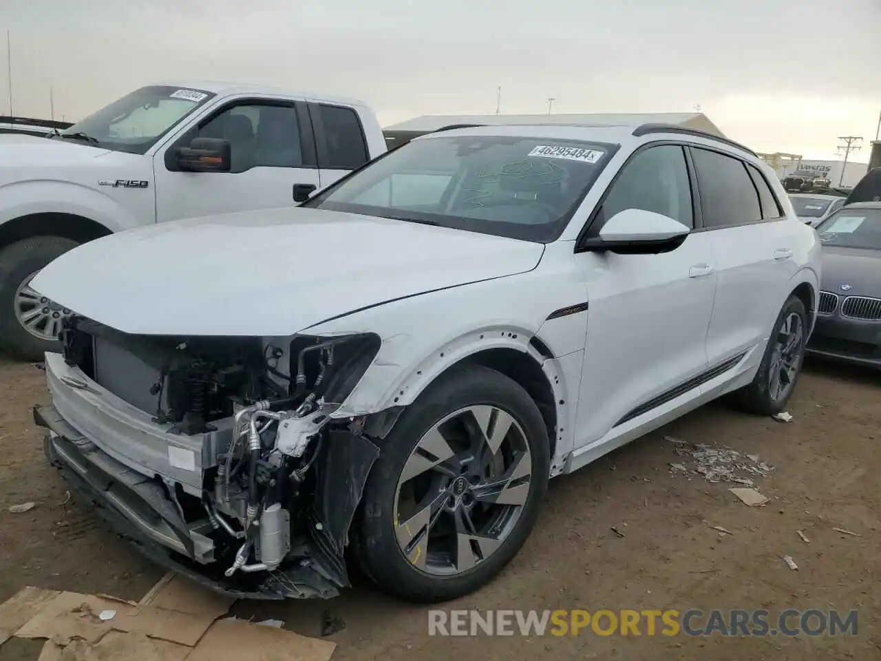 1 Photograph of a damaged car WA1AAAGE3NB043293 AUDI E-TRON 2022