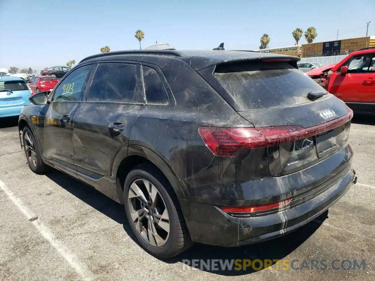 3 Photograph of a damaged car WA1AAAGE5NB013244 AUDI E-TRON 2022