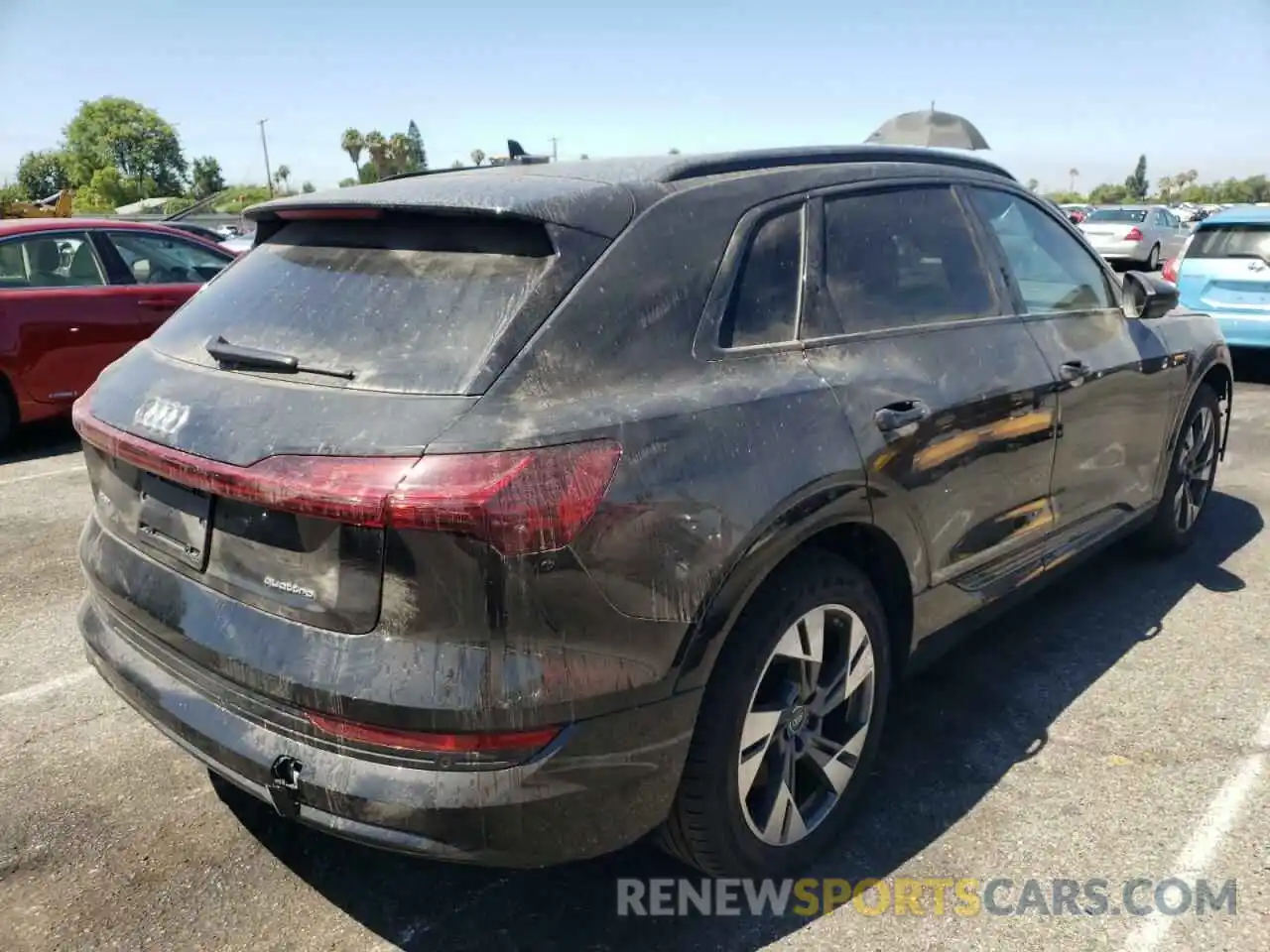 4 Photograph of a damaged car WA1AAAGE5NB013244 AUDI E-TRON 2022