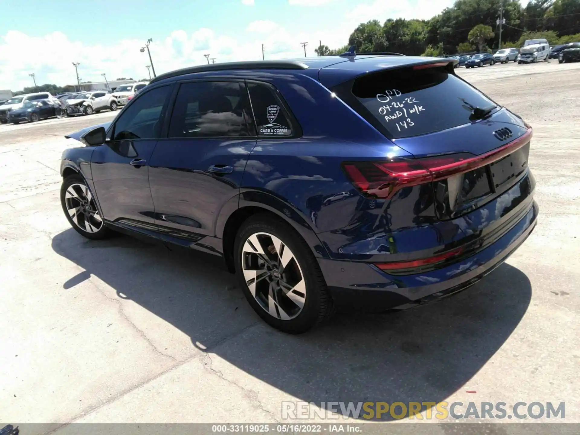 3 Photograph of a damaged car WA1AAAGE5NB013356 AUDI E-TRON 2022