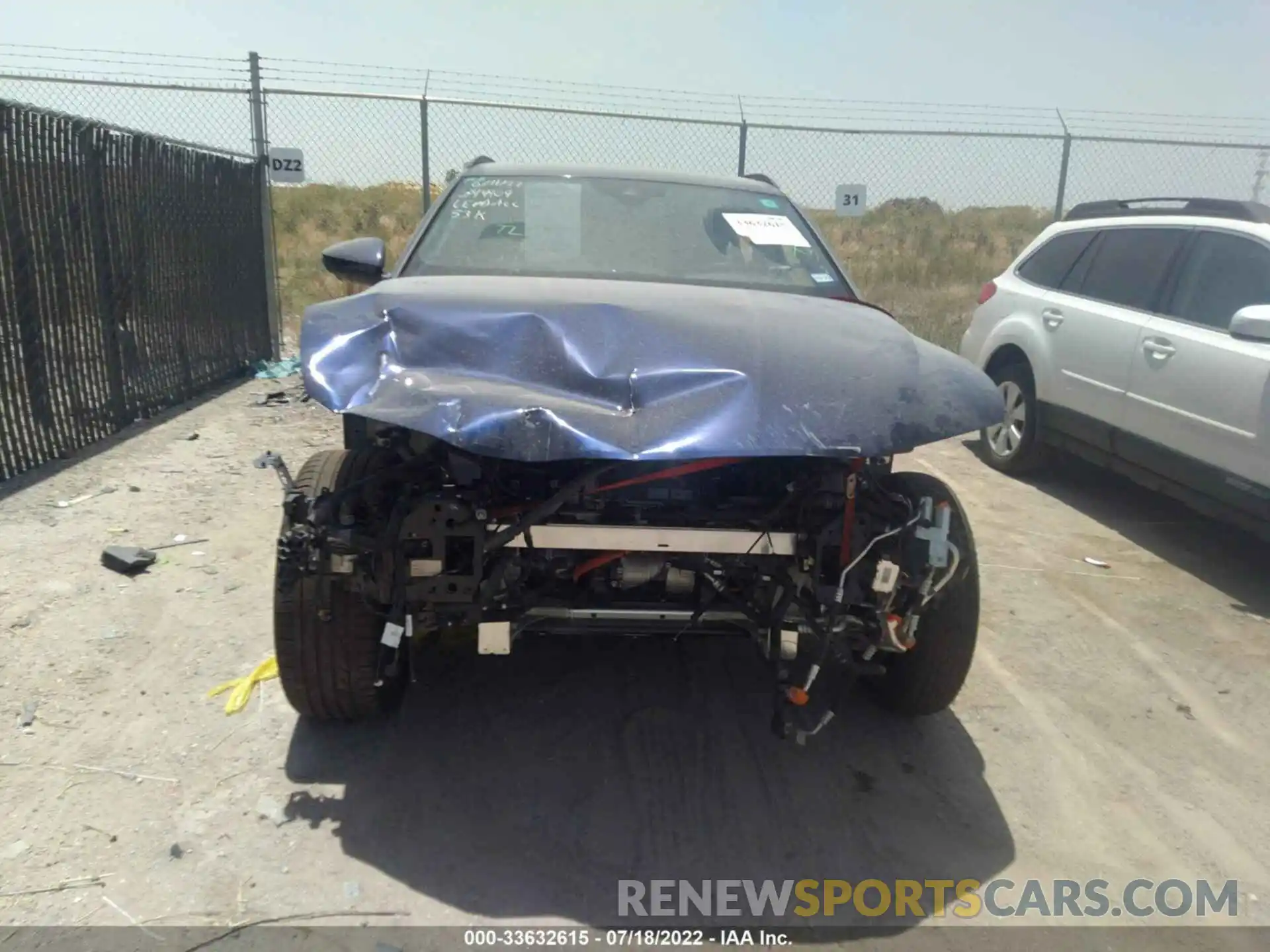 6 Photograph of a damaged car WA1AAAGE7NB009518 AUDI E-TRON 2022