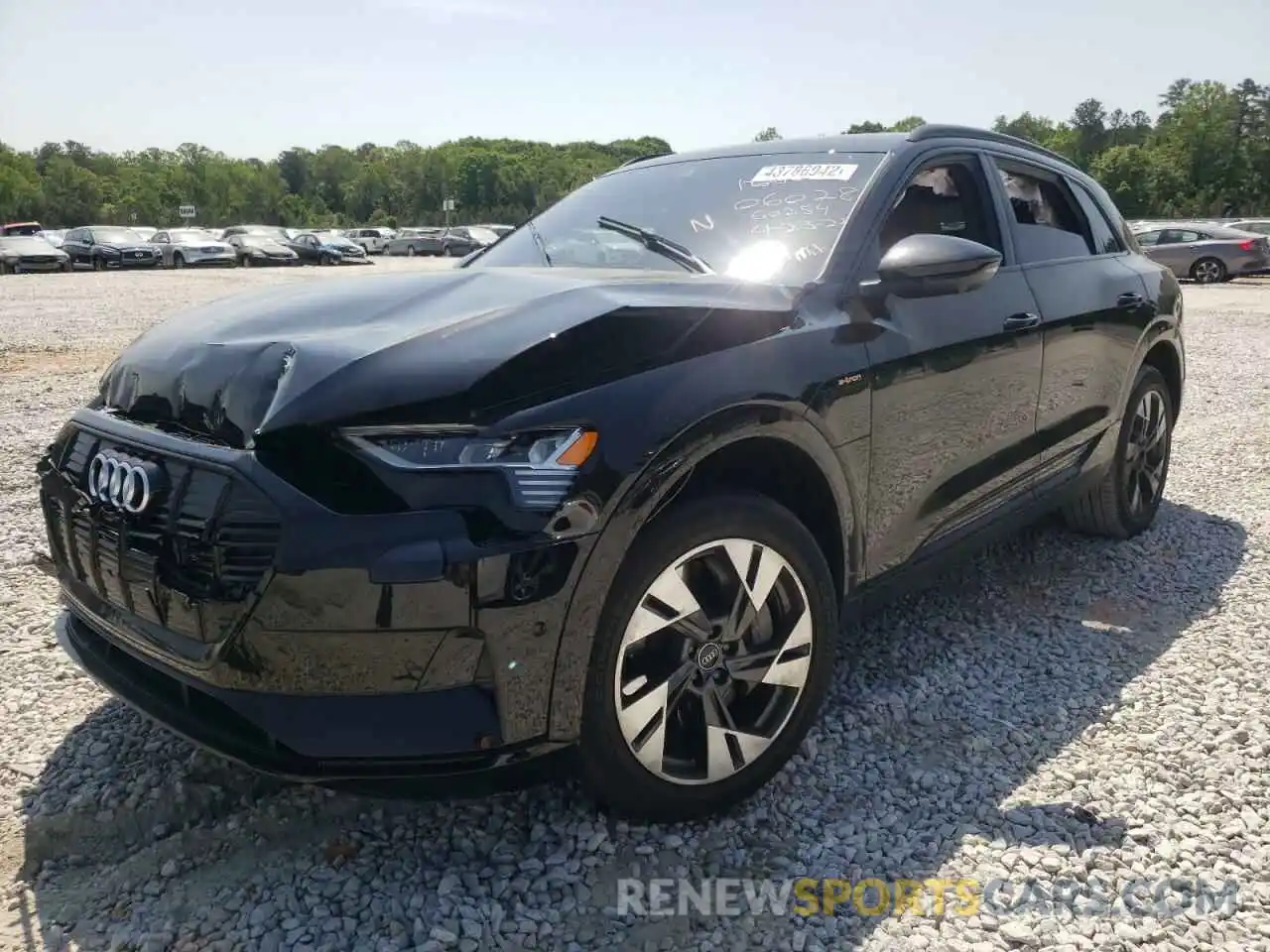 2 Photograph of a damaged car WA1AAAGE8NB006028 AUDI E-TRON 2022