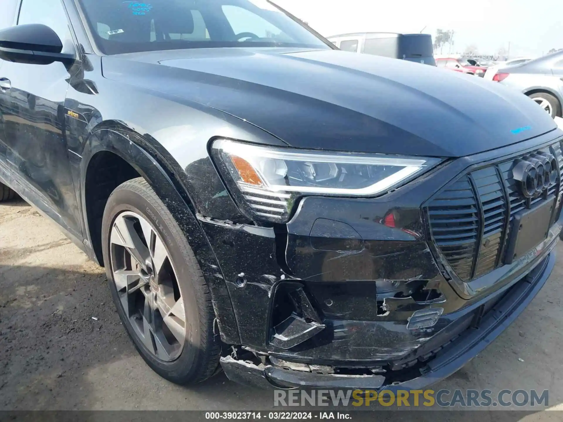 6 Photograph of a damaged car WA1AAAGEXNB026314 AUDI E-TRON 2022