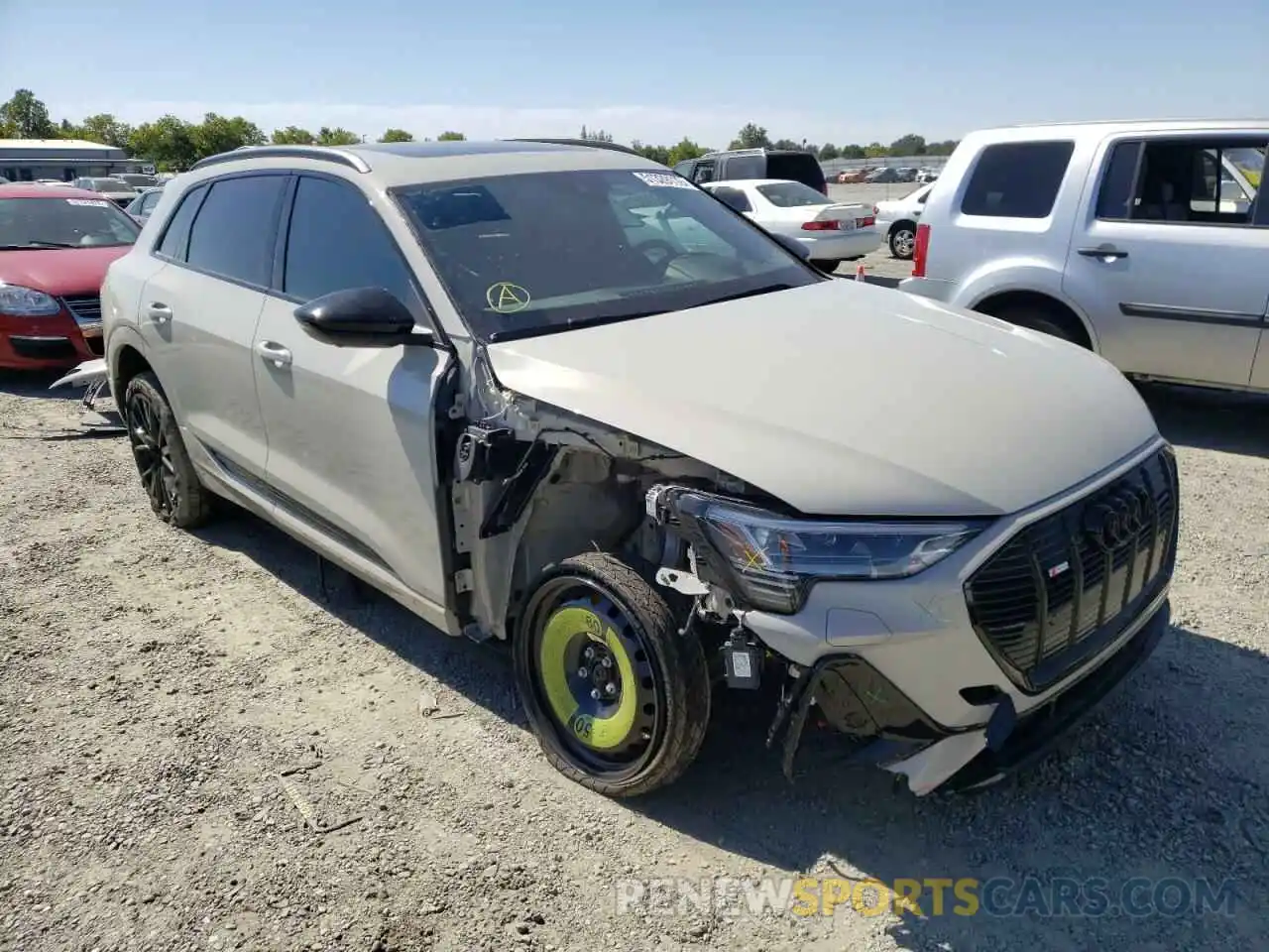 1 Photograph of a damaged car WA1VABGE9NB005090 AUDI E-TRON CHR 2022