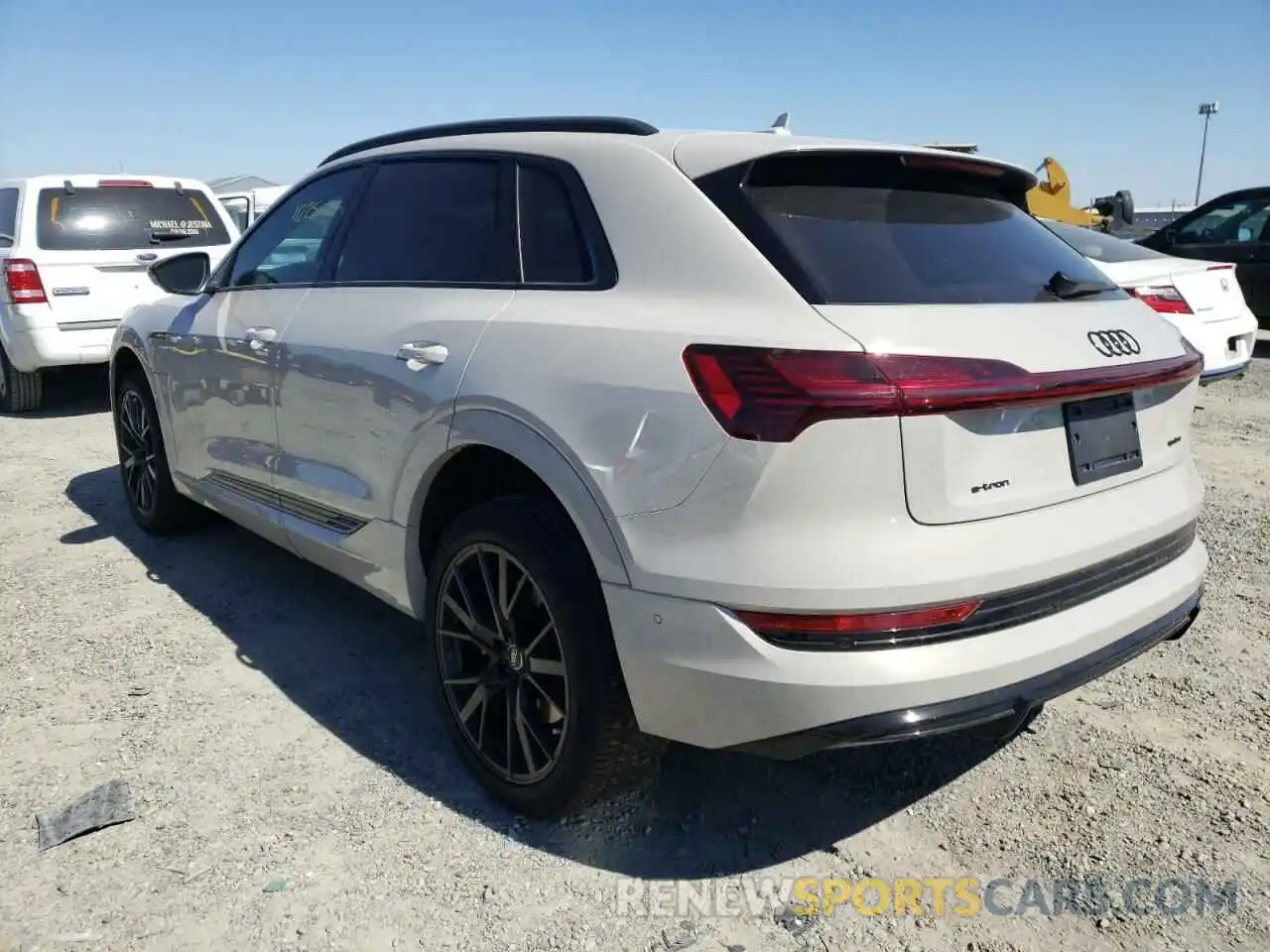 3 Photograph of a damaged car WA1VABGE9NB005090 AUDI E-TRON CHR 2022