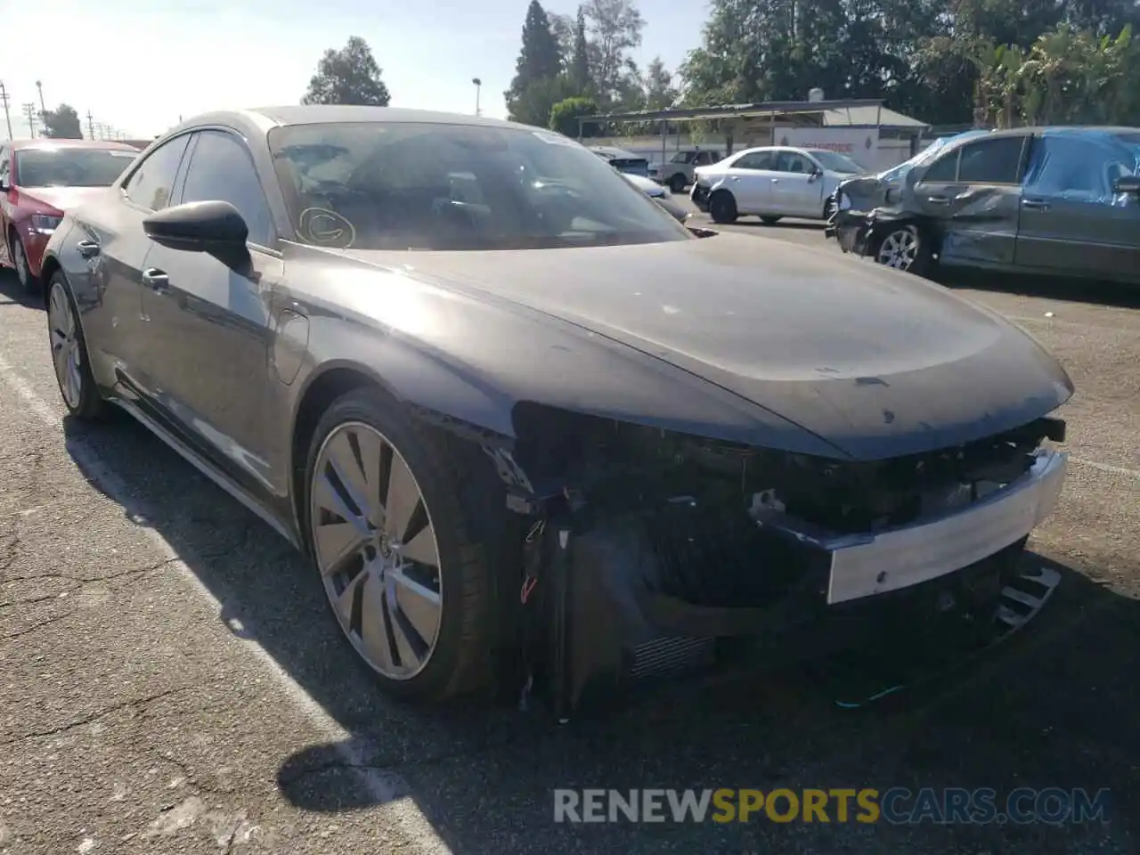 1 Photograph of a damaged car WAUEJBFW0N7006368 AUDI E-TRON GT 2022