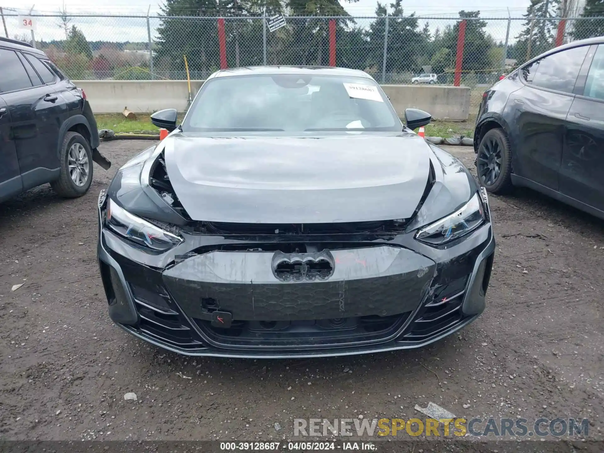 12 Photograph of a damaged car WAUCJBFW8P7004992 AUDI E-TRON GT 2023