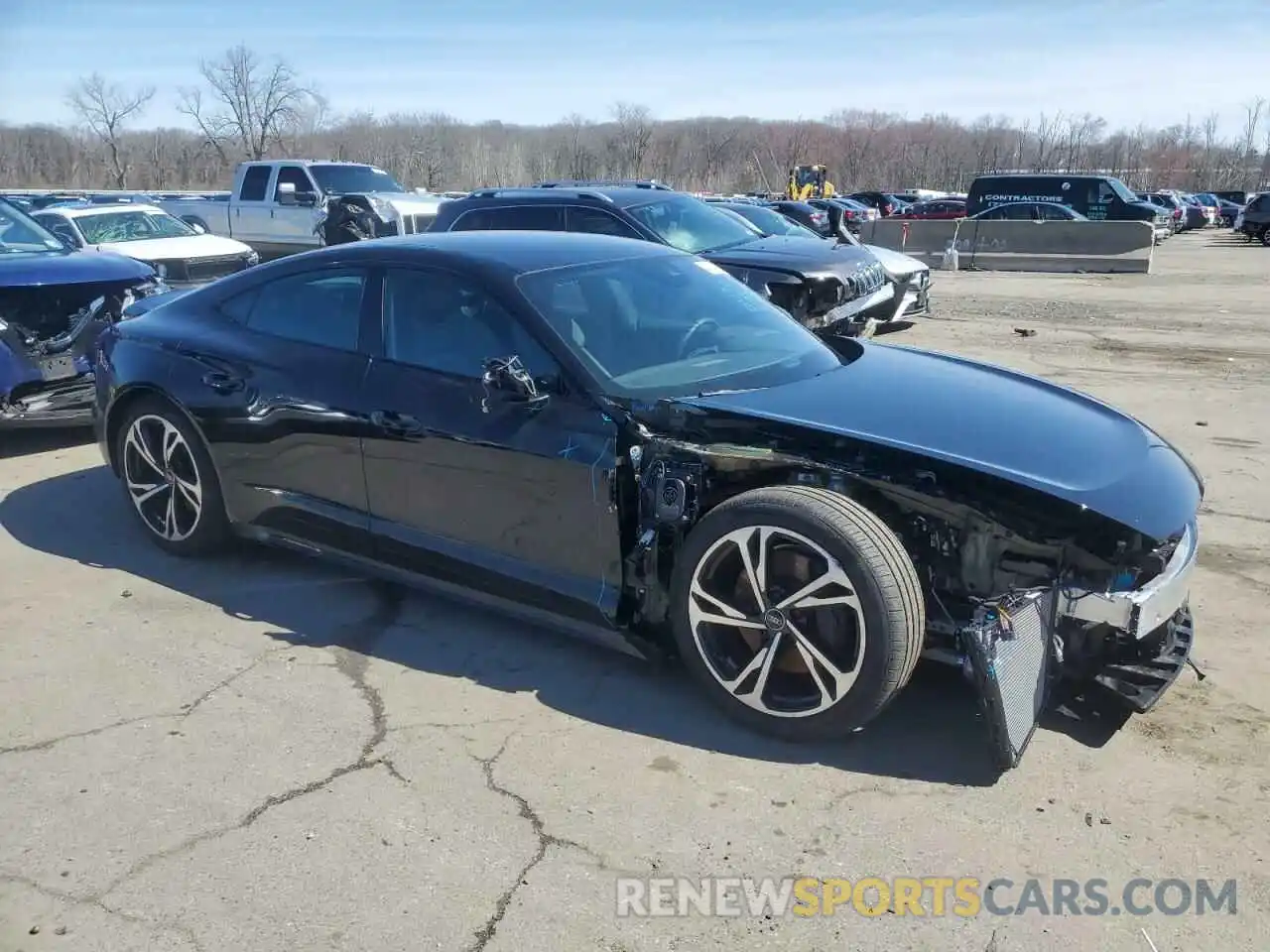 4 Photograph of a damaged car WAUCJBFW9P7000711 AUDI E-TRON GT 2023