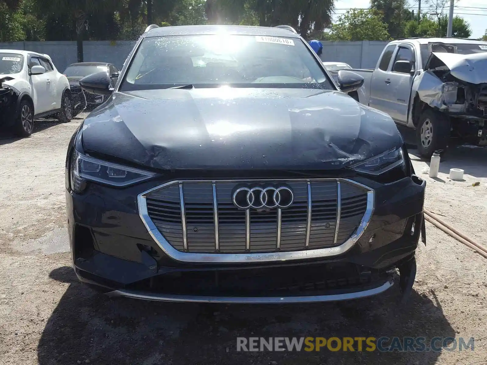 9 Photograph of a damaged car WA1LAAGE3KB022402 AUDI E-TRON PRE 2019