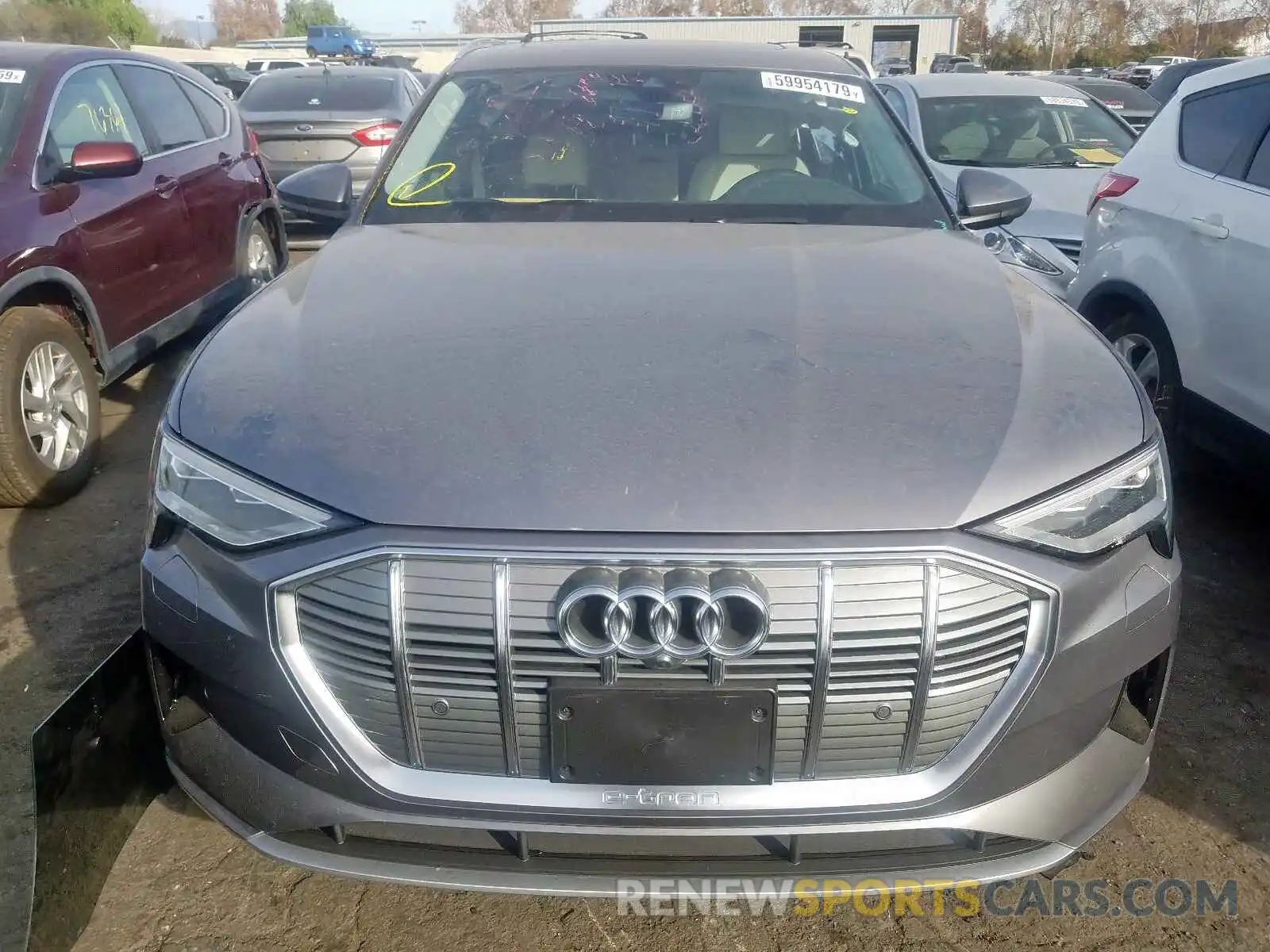 9 Photograph of a damaged car WA1LAAGE8KB010021 AUDI E-TRON PRE 2019