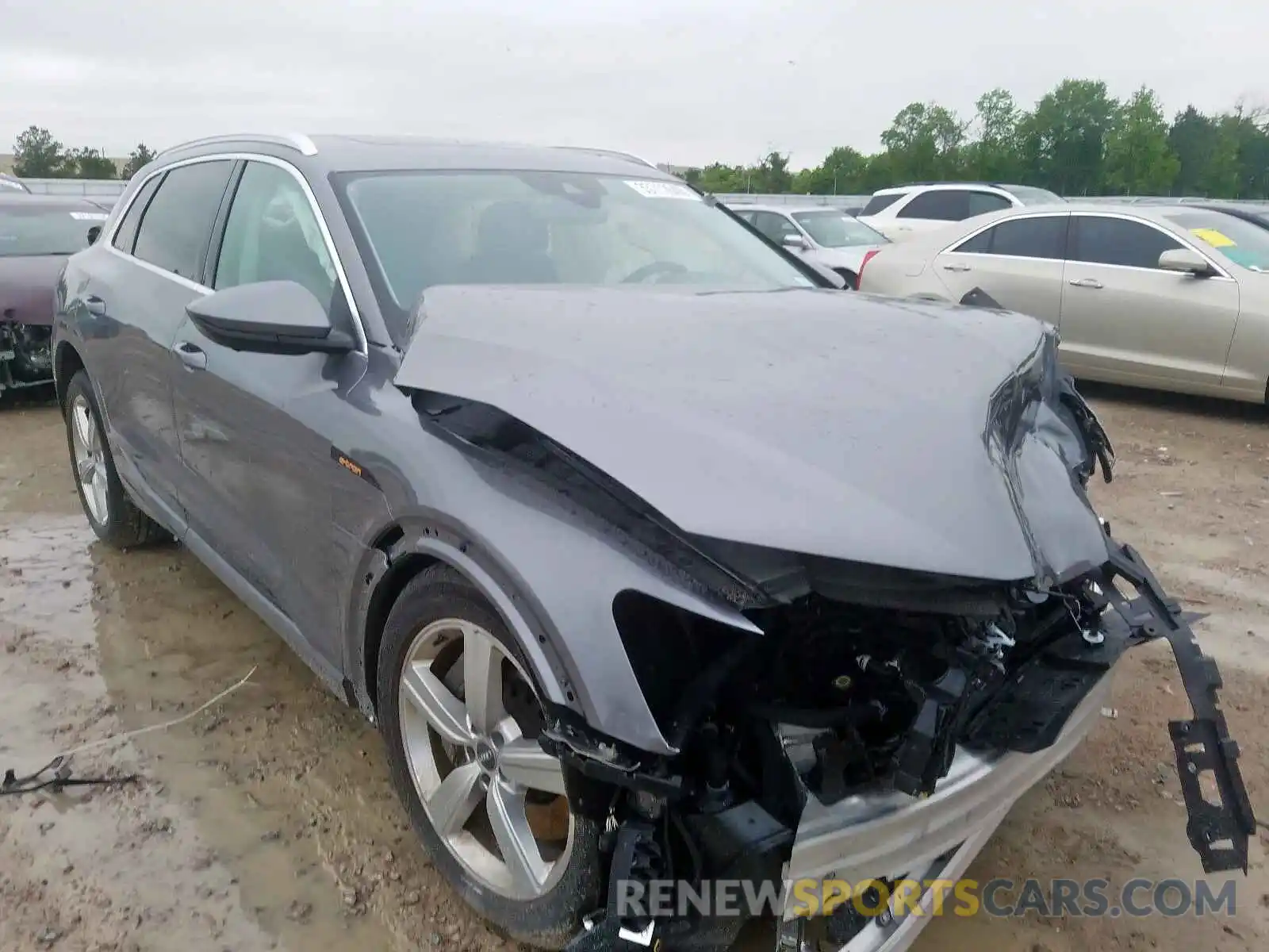 1 Photograph of a damaged car WA1LAAGE9KB022050 AUDI E-TRON PRE 2019