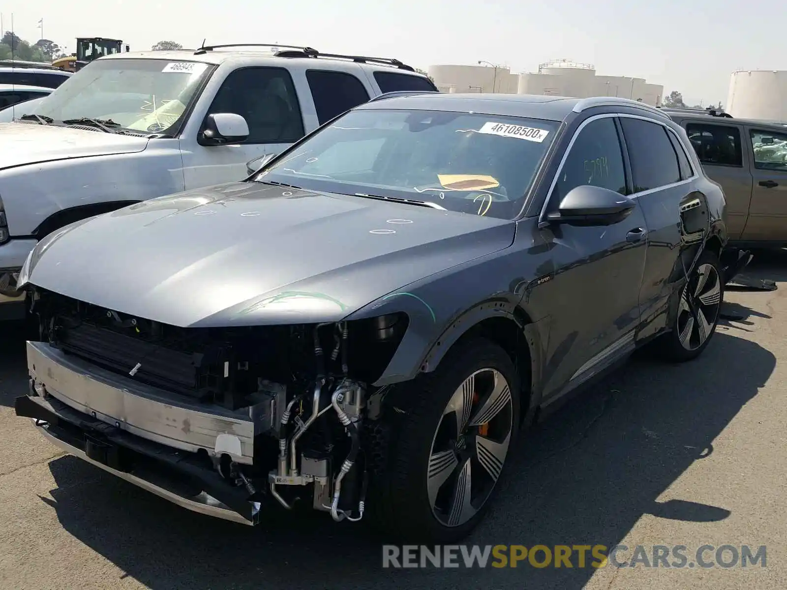 2 Photograph of a damaged car WA1VAAGE1KB005803 AUDI E-TRON PRE 2019