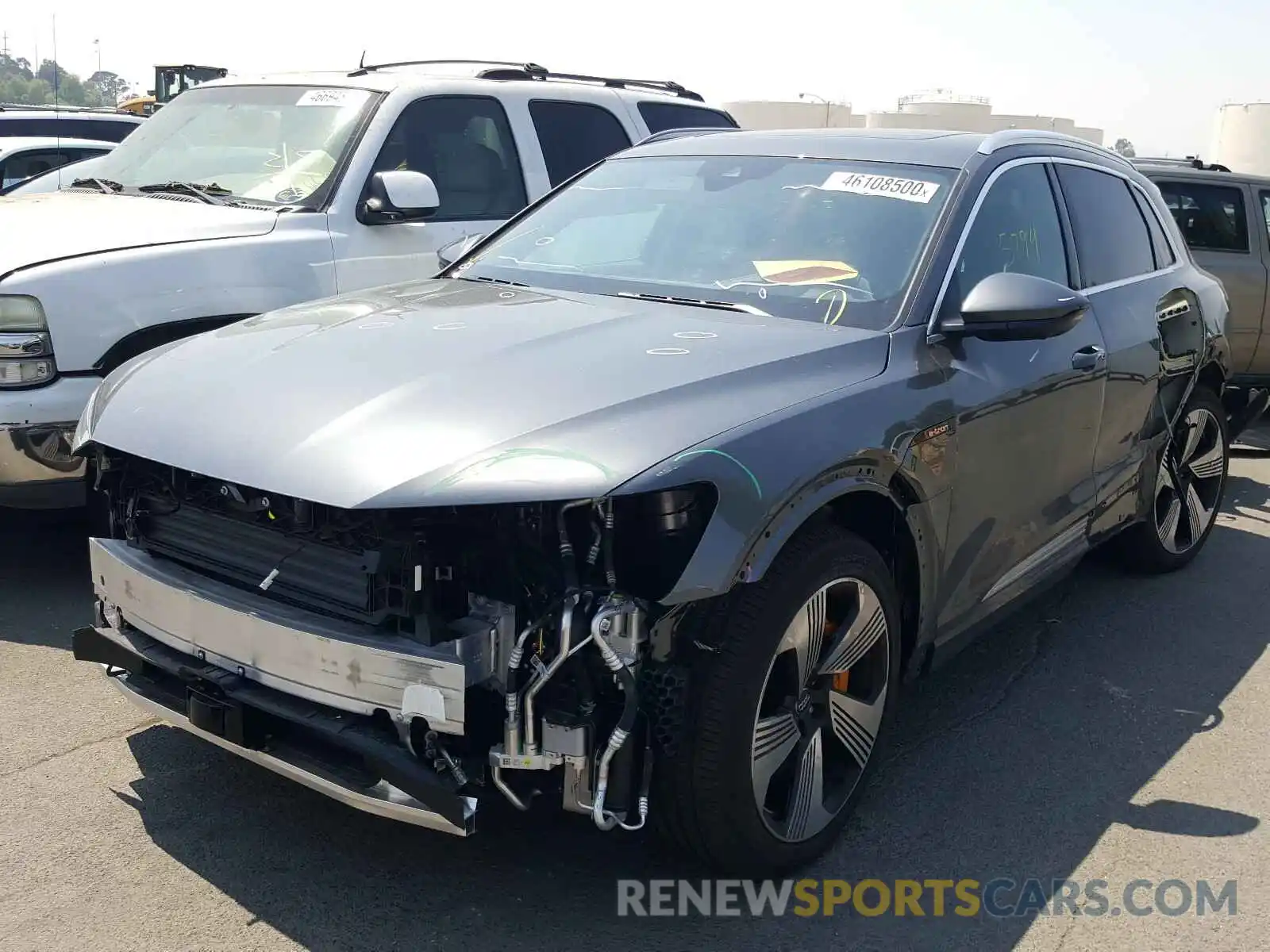 9 Photograph of a damaged car WA1VAAGE1KB005803 AUDI E-TRON PRE 2019