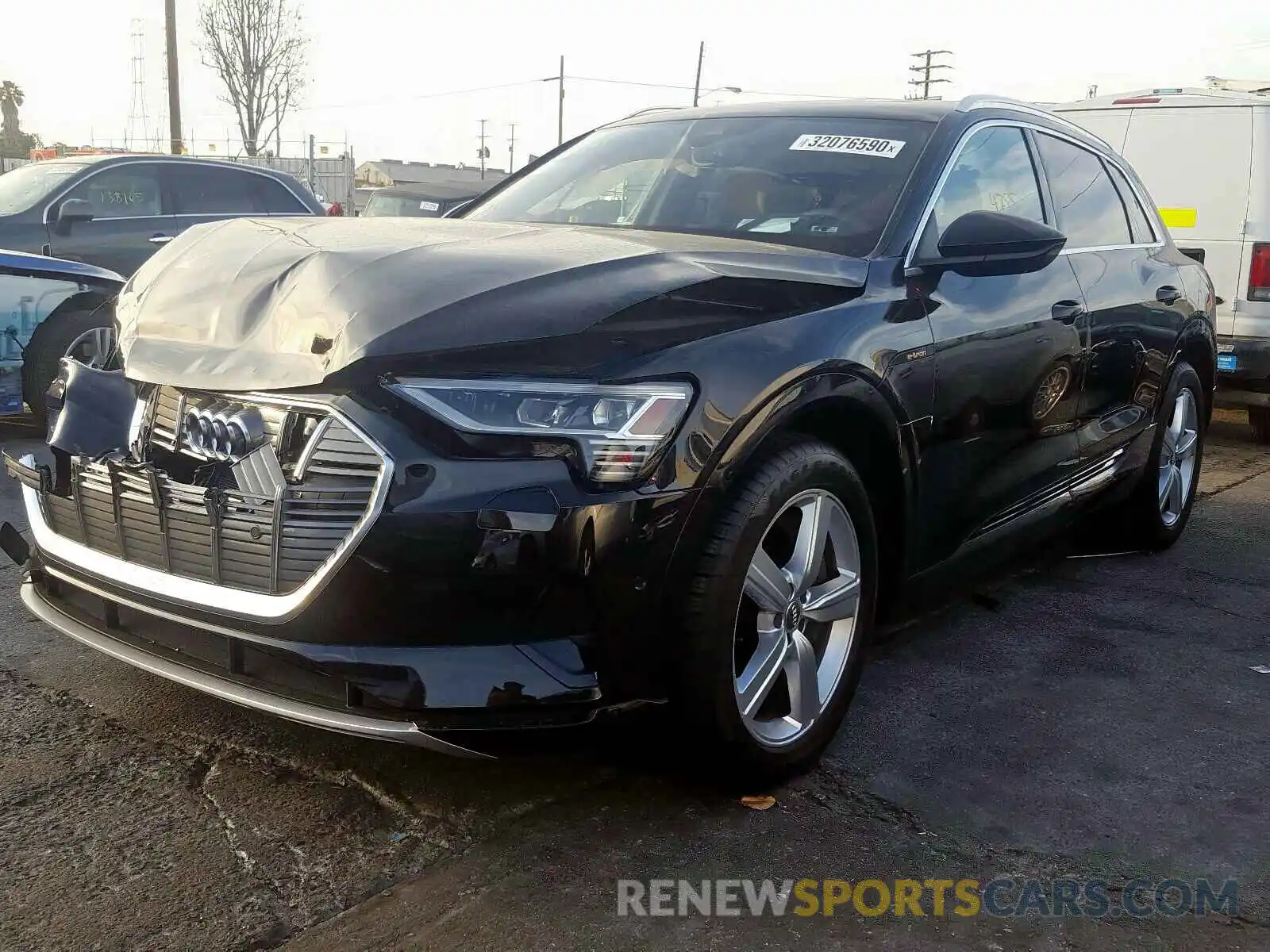 2 Photograph of a damaged car WA1VAAGE8KB021142 AUDI E-TRON PRE 2019