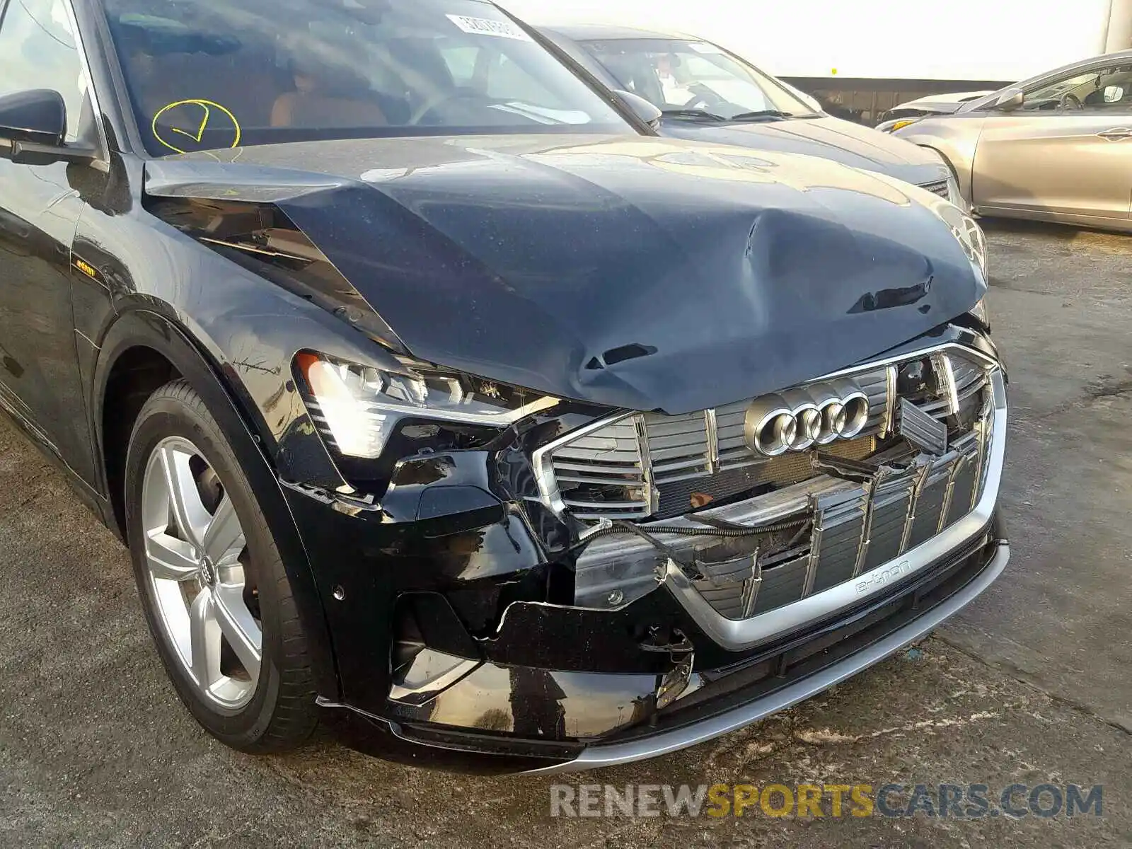 9 Photograph of a damaged car WA1VAAGE8KB021142 AUDI E-TRON PRE 2019