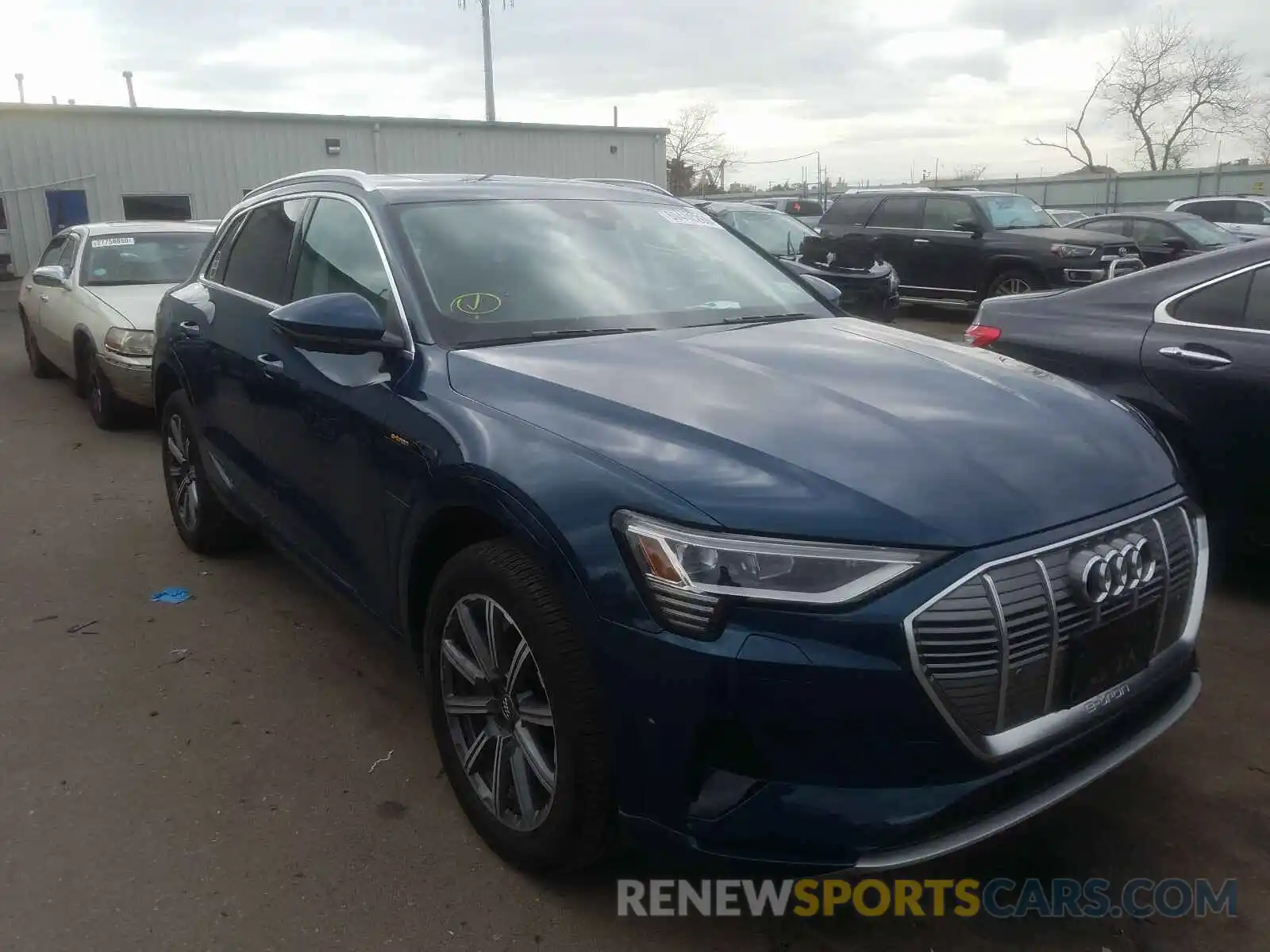 1 Photograph of a damaged car WA1VABGE4KB010239 AUDI E-TRON PRE 2019