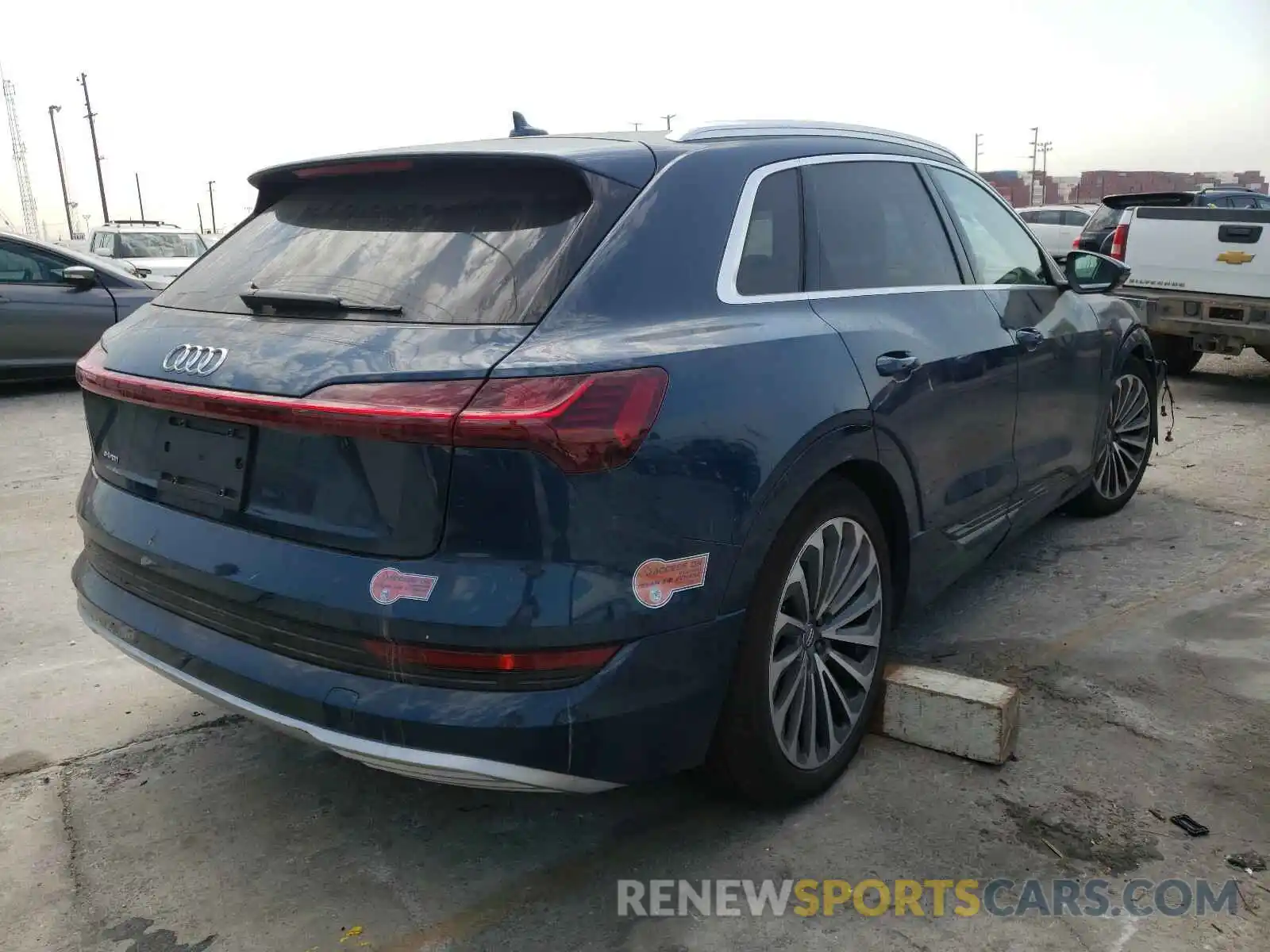 4 Фотография поврежденного автомобиля WA1VABGE8KB012432 AUDI E-TRON PRE 2019