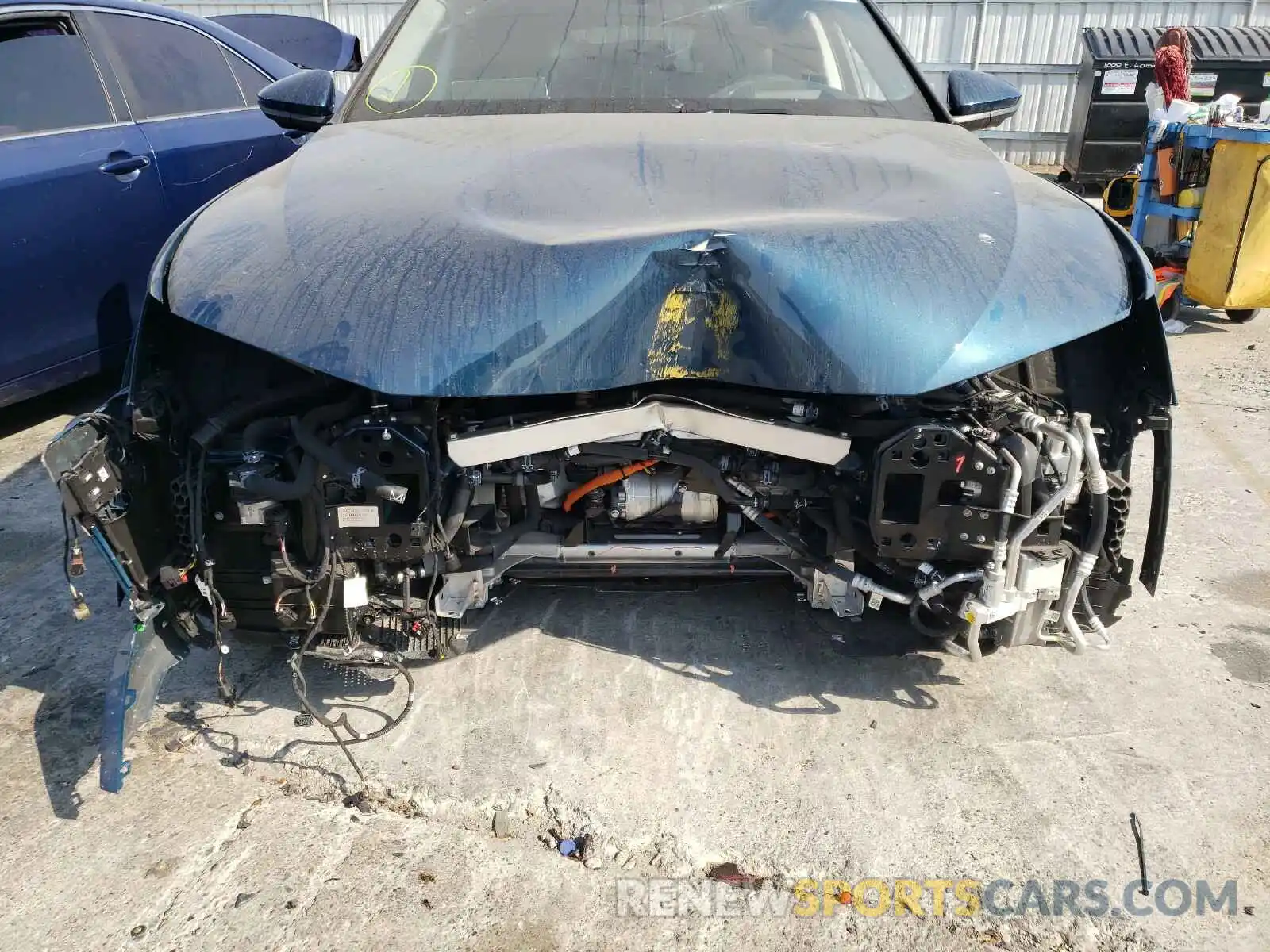 9 Photograph of a damaged car WA1VABGE8KB012432 AUDI E-TRON PRE 2019