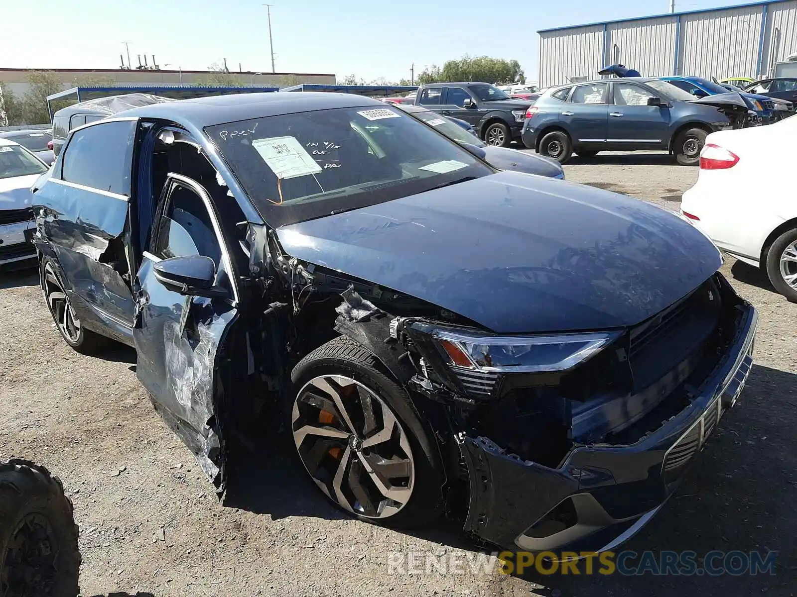 1 Photograph of a damaged car WA13ABGE4LB035683 AUDI E-TRON PRE 2020