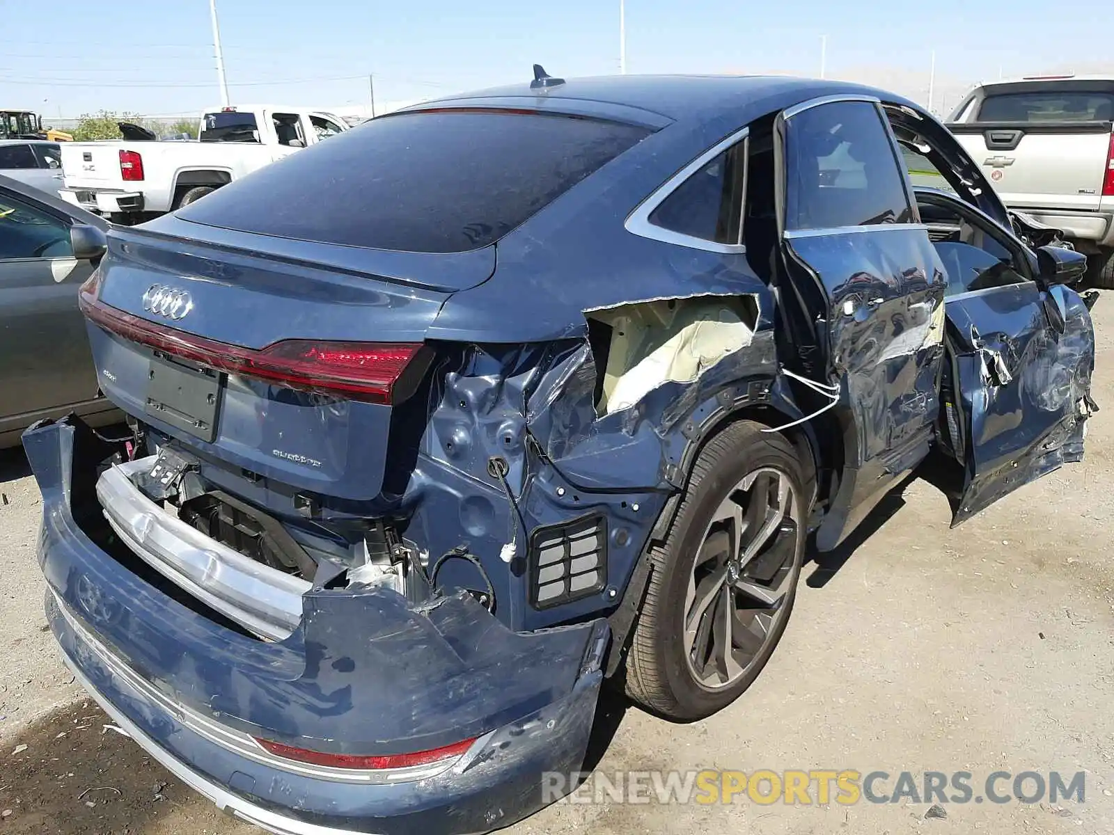 4 Photograph of a damaged car WA13ABGE4LB035683 AUDI E-TRON PRE 2020