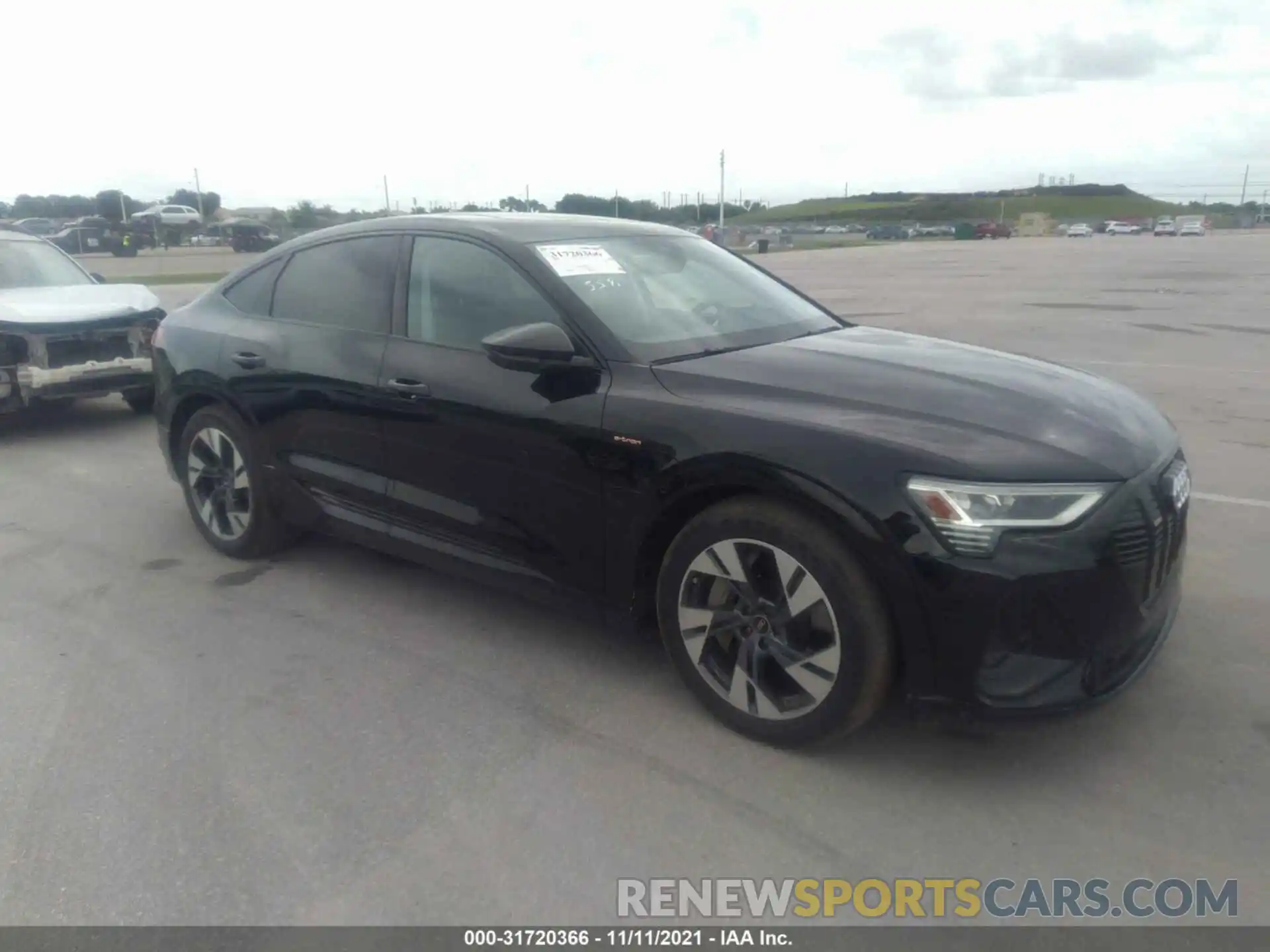 1 Photograph of a damaged car WA11AAGE0MB025588 AUDI E-TRON SPORTBACK 2021