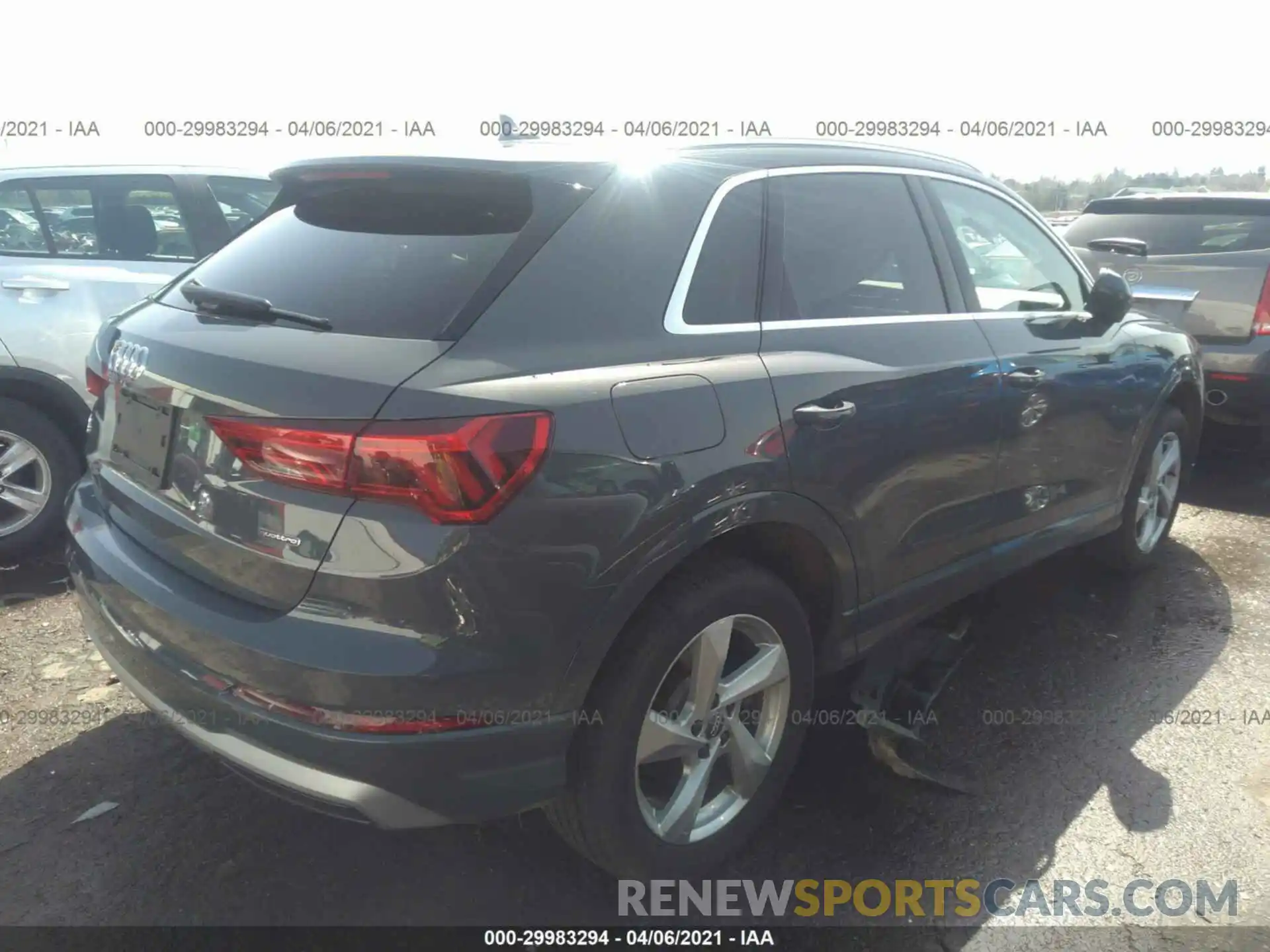 4 Photograph of a damaged car WA1AECF30K1075510 AUDI Q3 2019