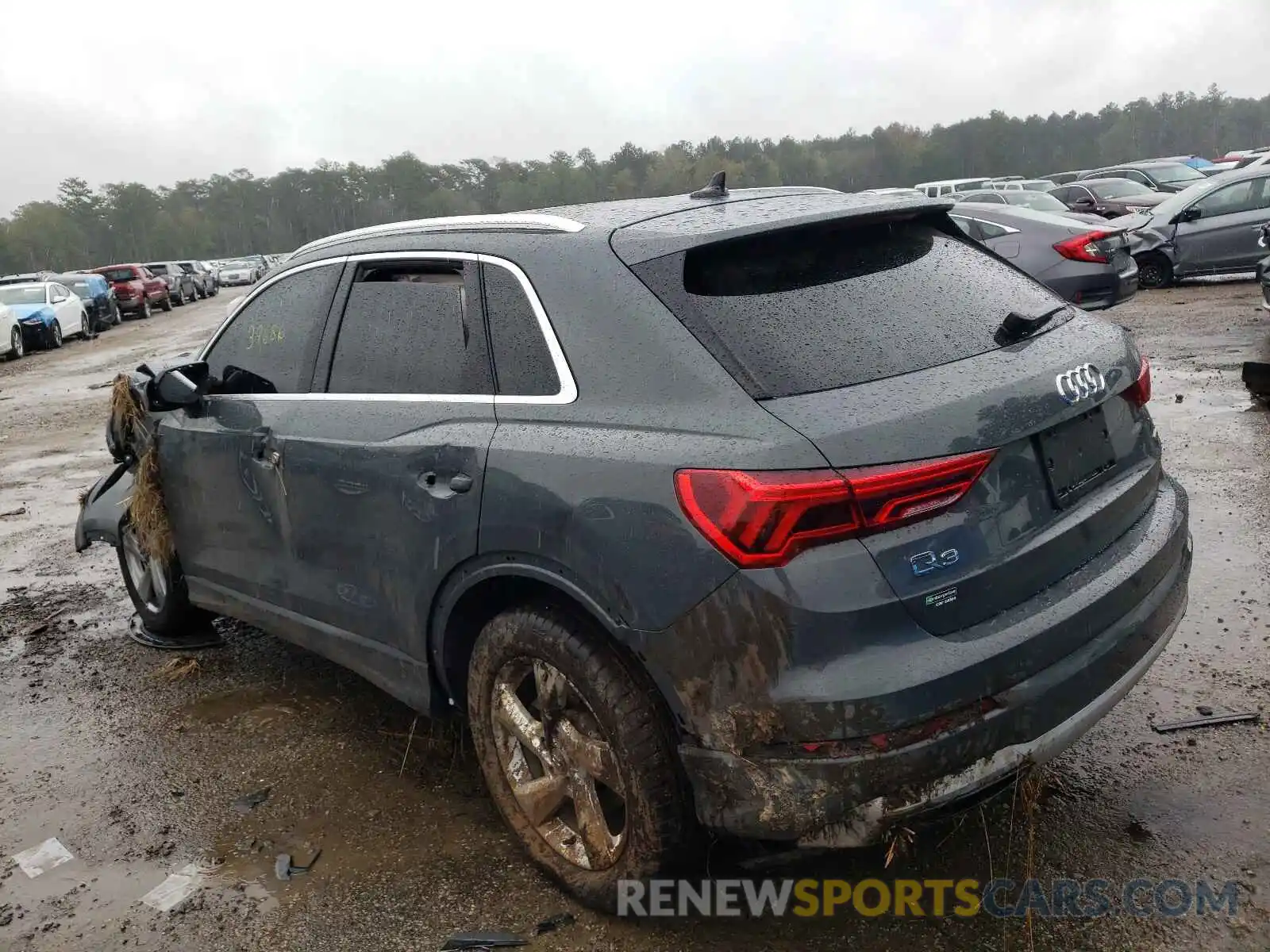 3 Photograph of a damaged car WA1AECF30K1076575 AUDI Q3 2019