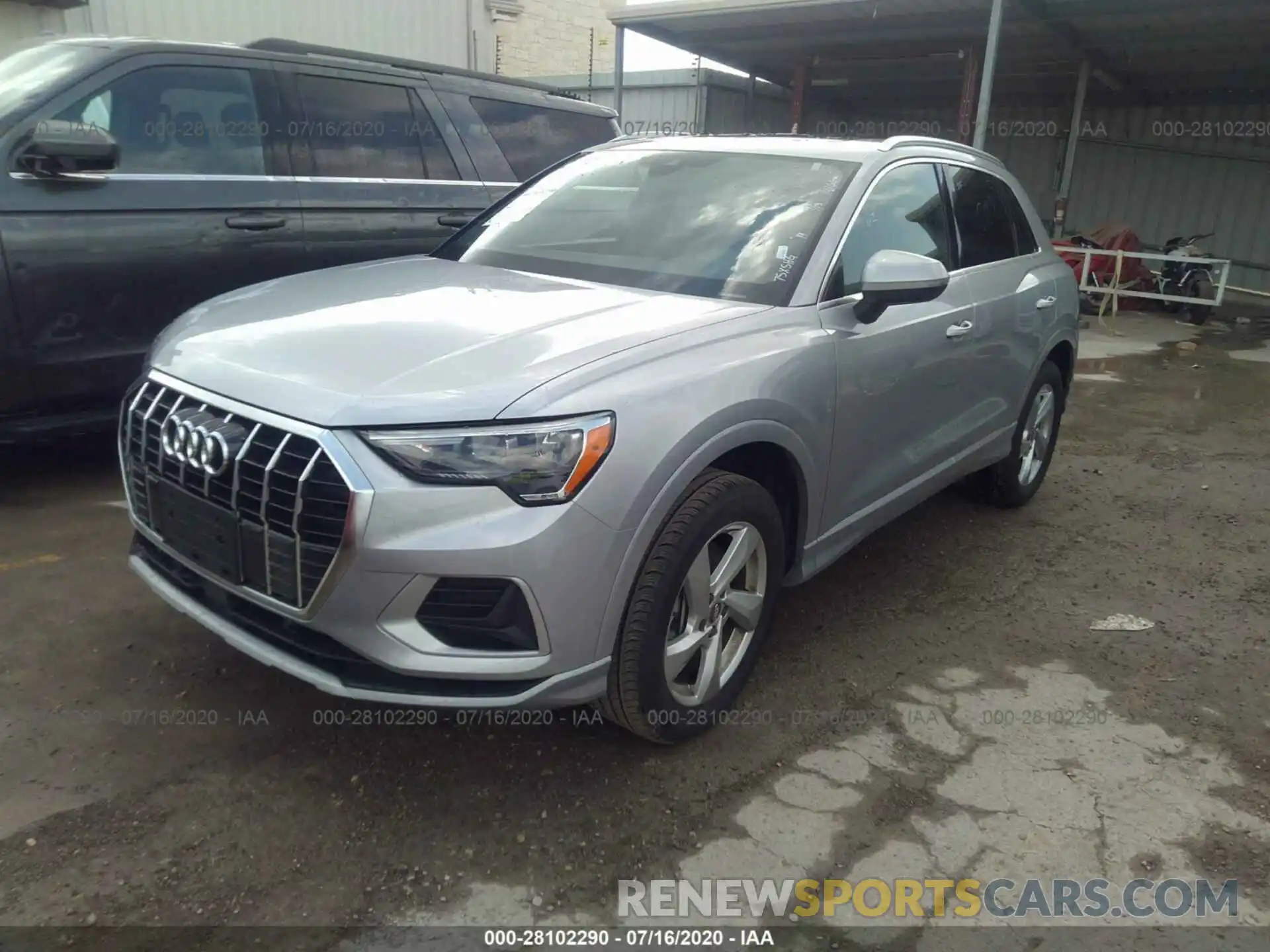 2 Photograph of a damaged car WA1AECF30K1078066 AUDI Q3 2019