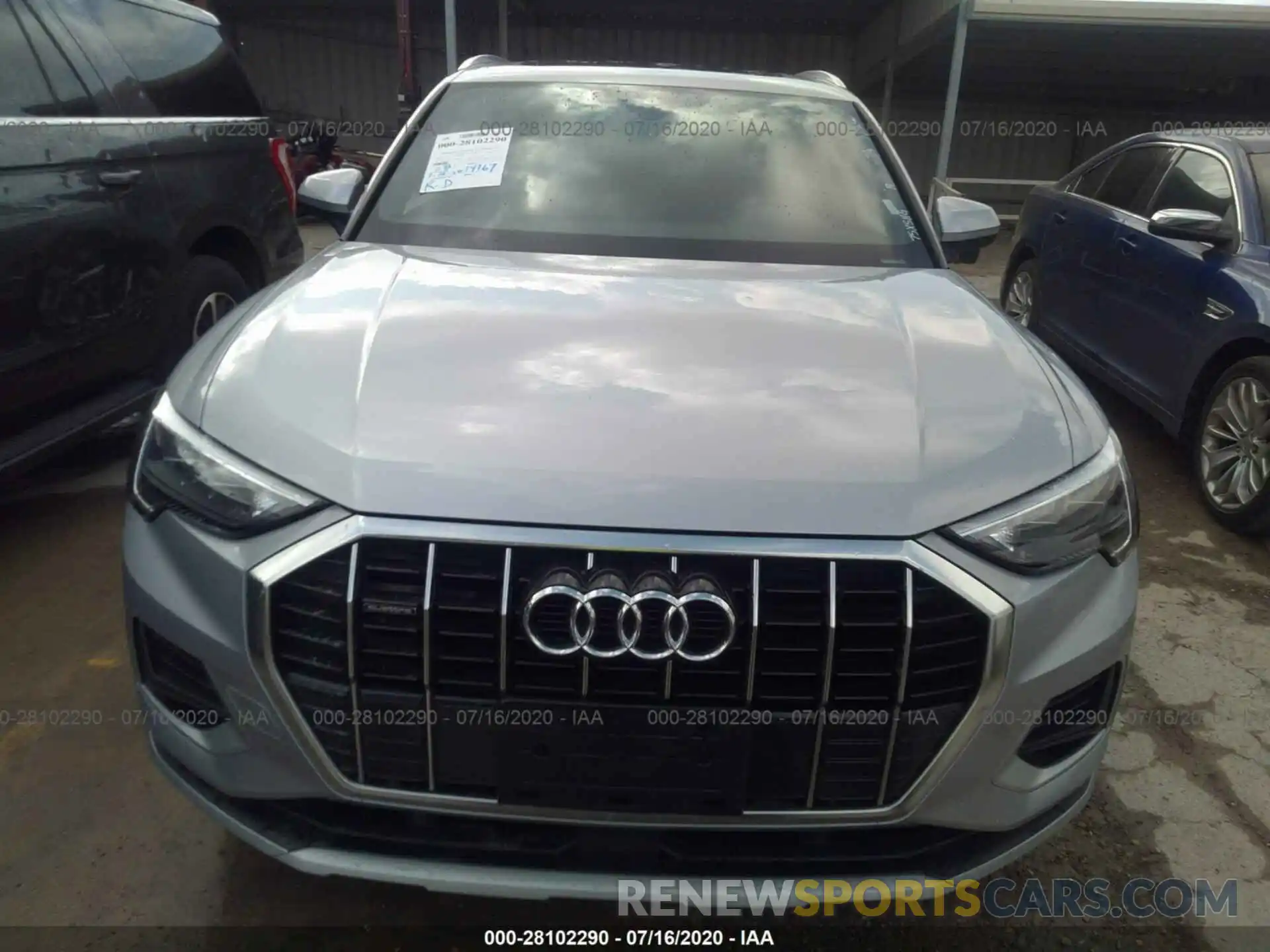 6 Фотография поврежденного автомобиля WA1AECF30K1078066 AUDI Q3 2019