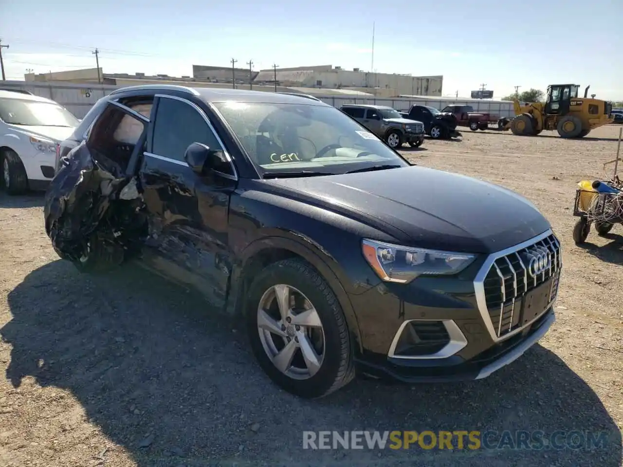 1 Photograph of a damaged car WA1AECF30K1083011 AUDI Q3 2019