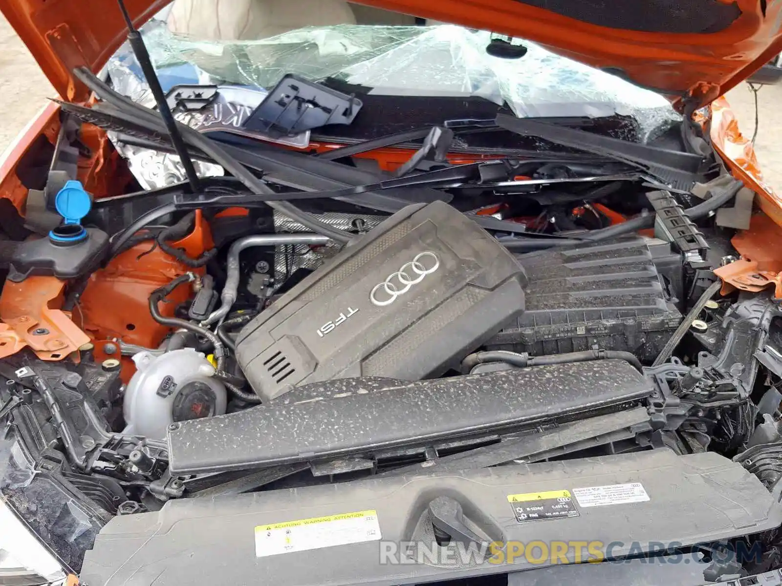 7 Фотография поврежденного автомобиля WA1AECF31K1077430 AUDI Q3 2019