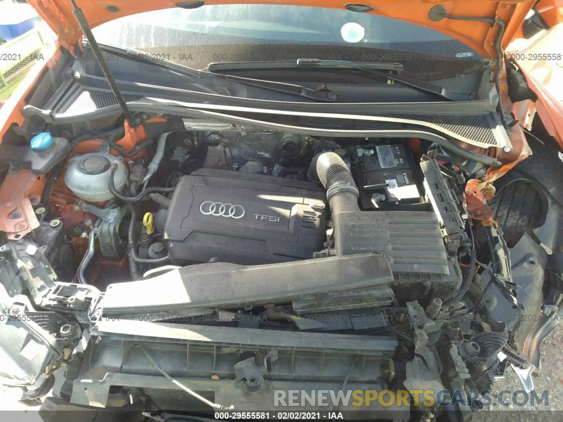 10 Фотография поврежденного автомобиля WA1AECF31K1081560 AUDI Q3 2019