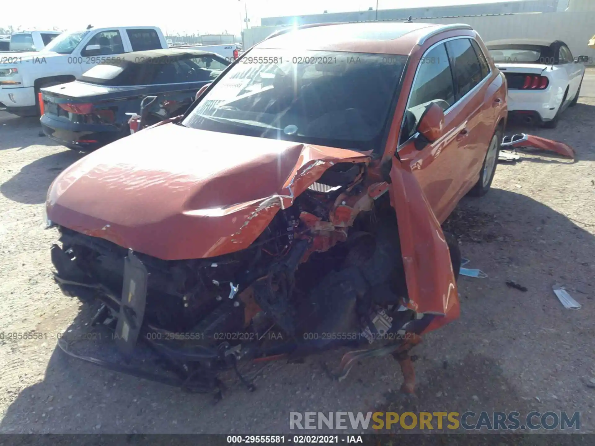 6 Photograph of a damaged car WA1AECF31K1081560 AUDI Q3 2019