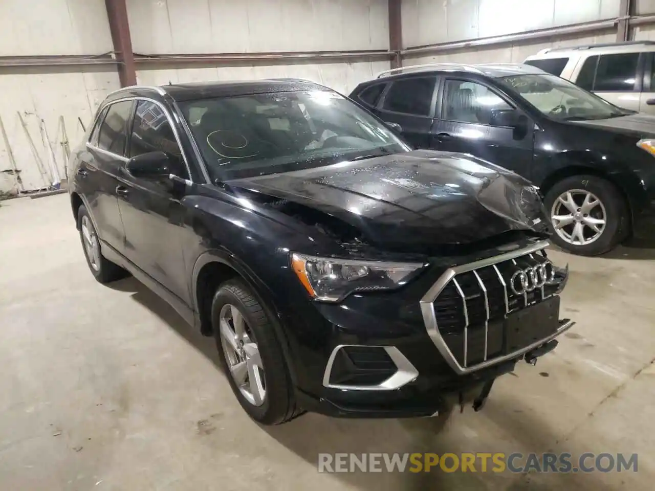 1 Photograph of a damaged car WA1AECF32K1075671 AUDI Q3 2019