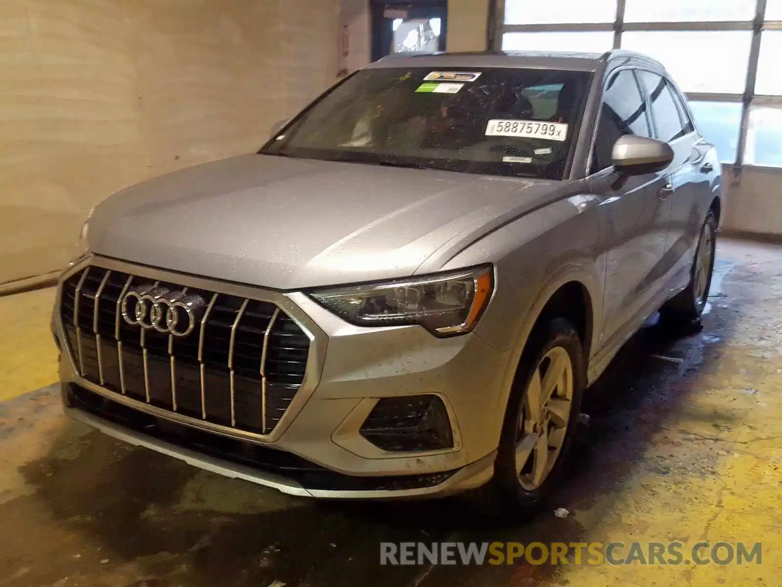 2 Photograph of a damaged car WA1AECF32K1076268 AUDI Q3 2019