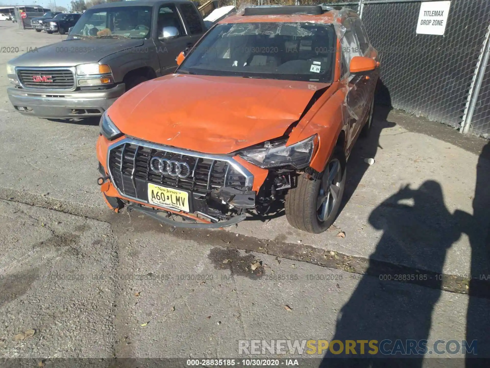 6 Photograph of a damaged car WA1AECF32K1078456 AUDI Q3 2019