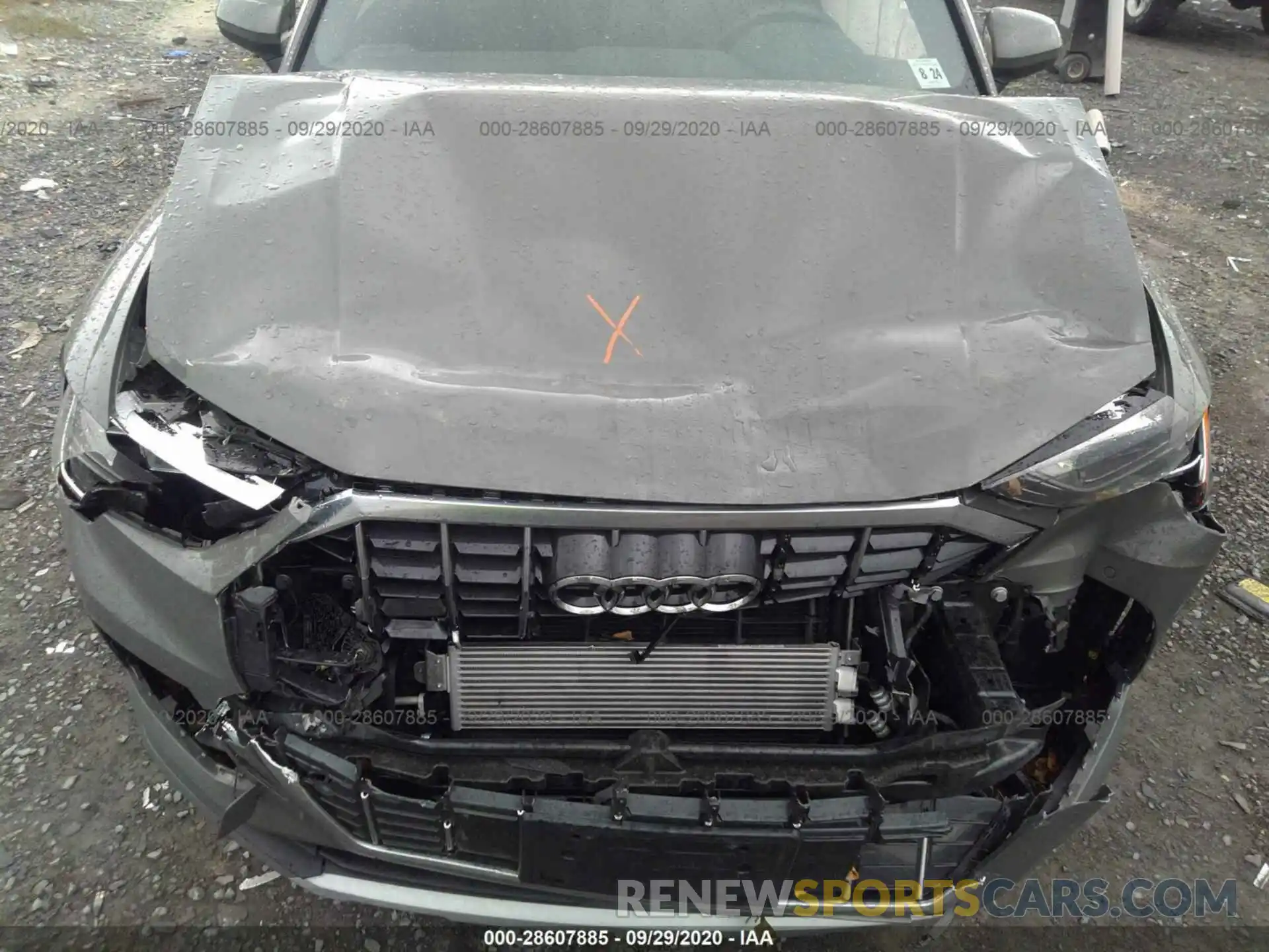10 Фотография поврежденного автомобиля WA1AECF32K1082233 AUDI Q3 2019
