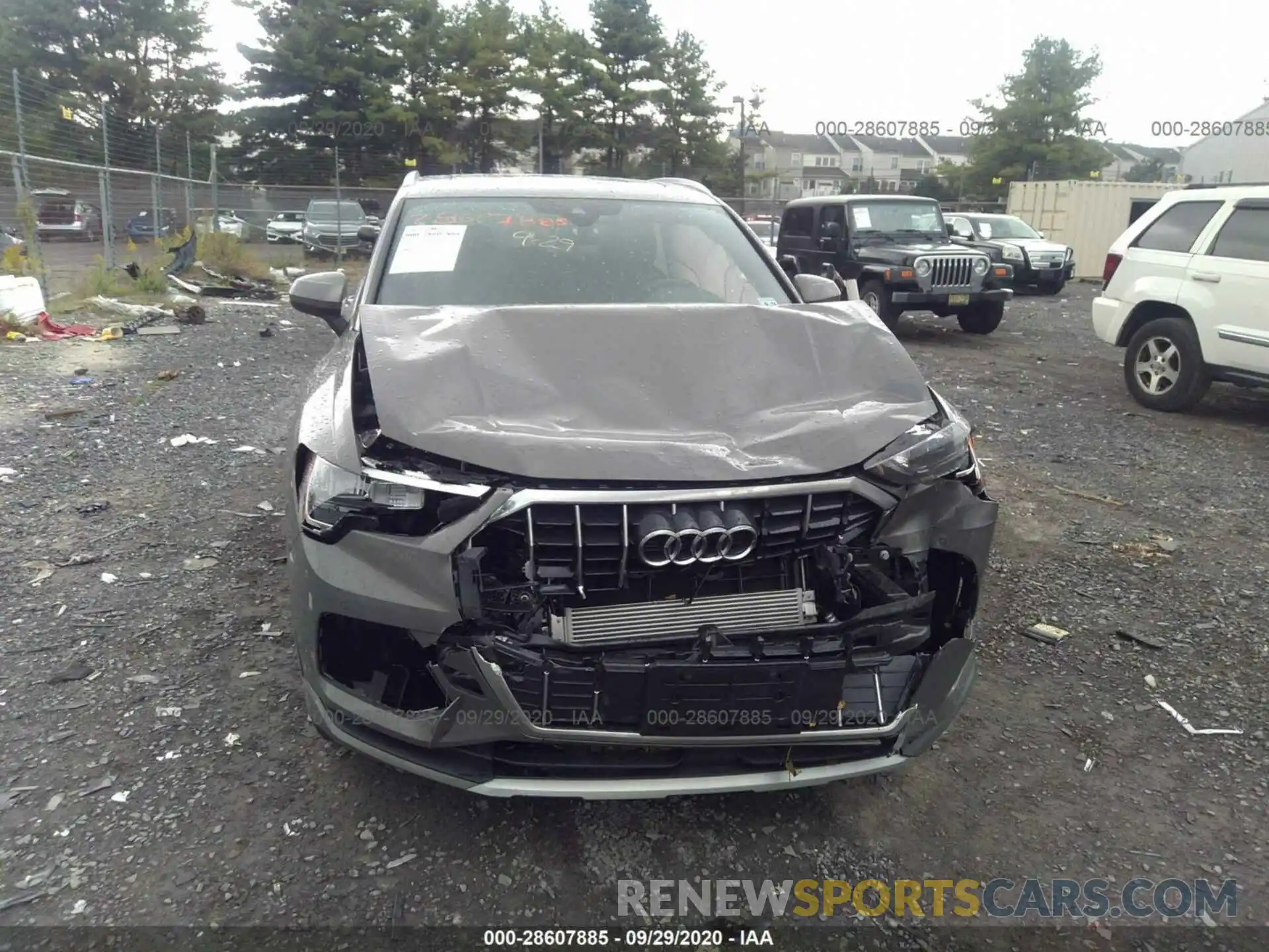 6 Photograph of a damaged car WA1AECF32K1082233 AUDI Q3 2019