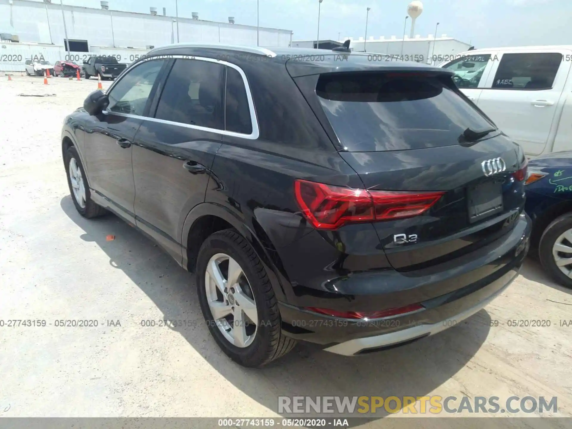 3 Фотография поврежденного автомобиля WA1AECF32K1084791 AUDI Q3 2019